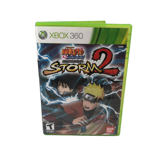 Naruto Shippuden: Ultimate Ninja Storm 2 (Microsoft Xbox 360, 2010) Complete CIB