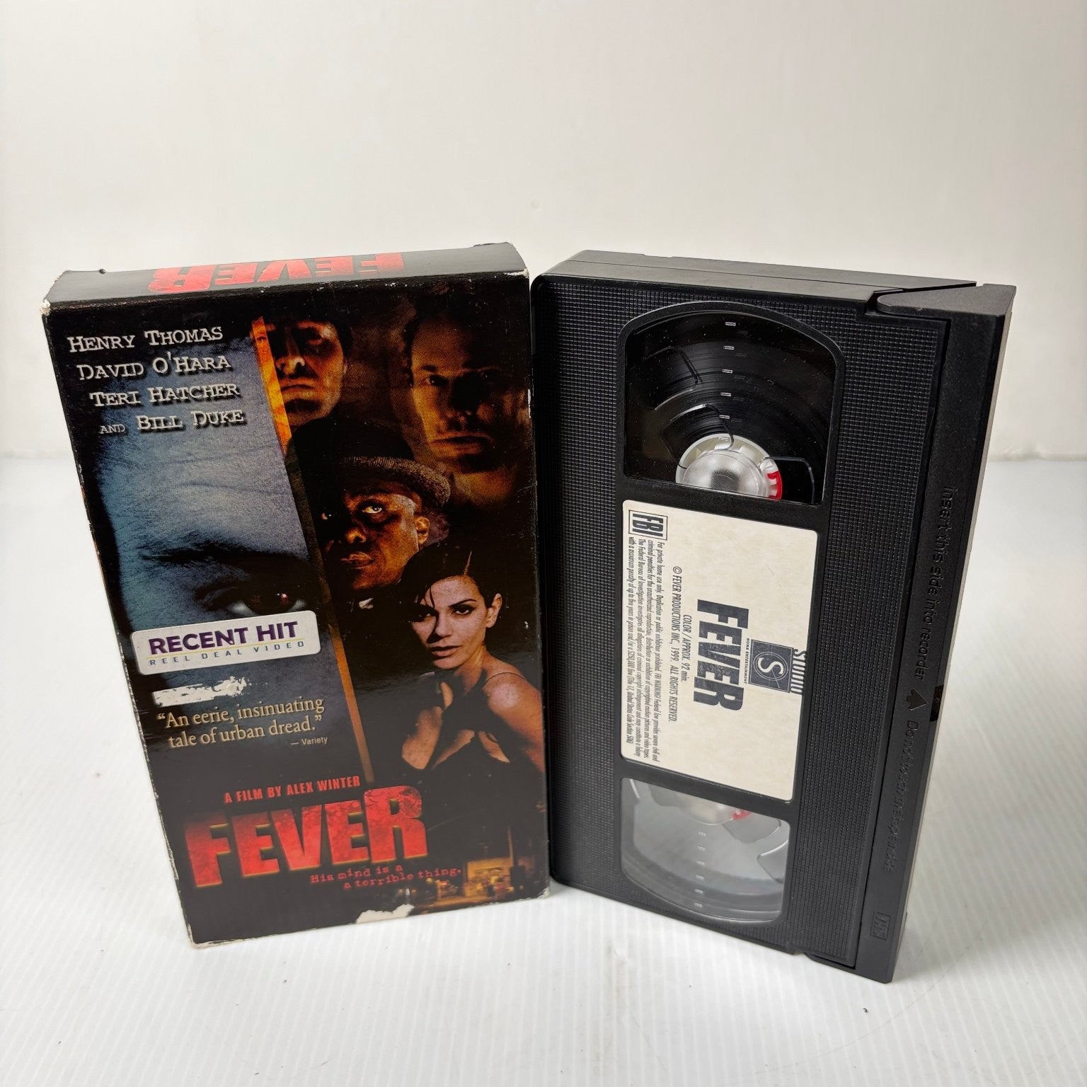 Fever VHS 1999 Mystery Thriller Studio S Entertainment Alex Winter Film
