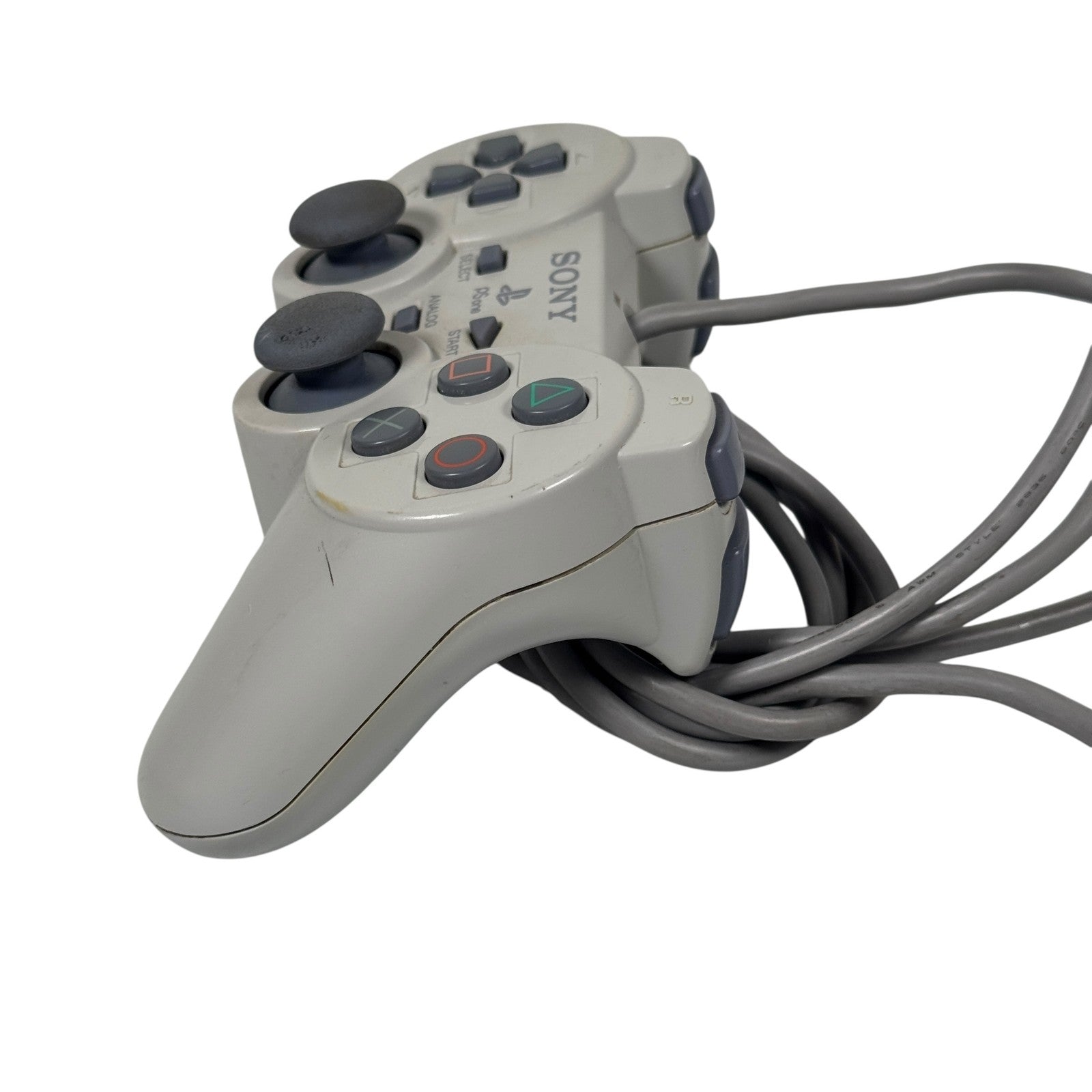Sony PS One Analog Controller SCPH-110 PlayStation Wired Gamepad OEM Gray Tested