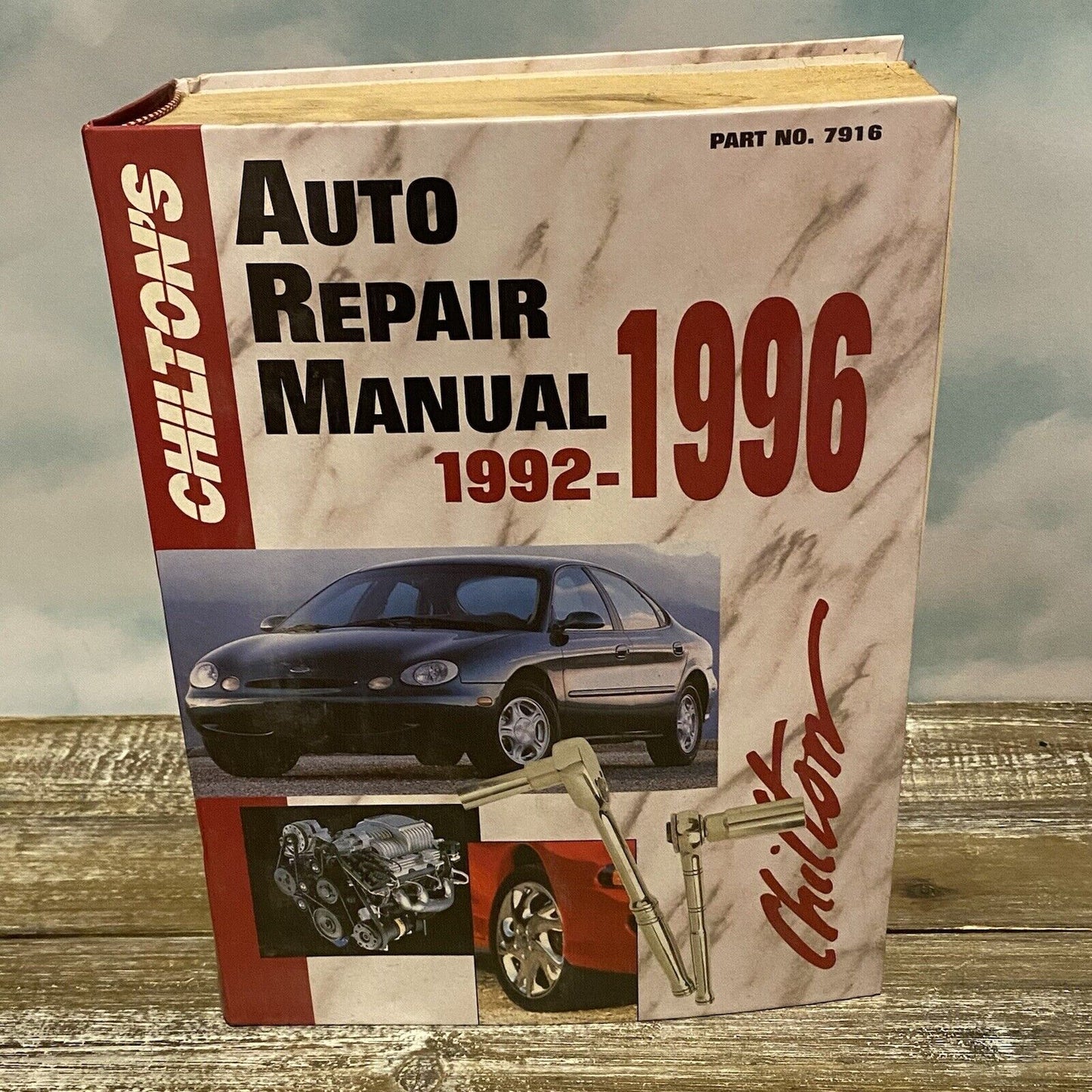 Chilton’s Auto Repair Service Manual Guide 1992 - 1996  American cars. No. 7916