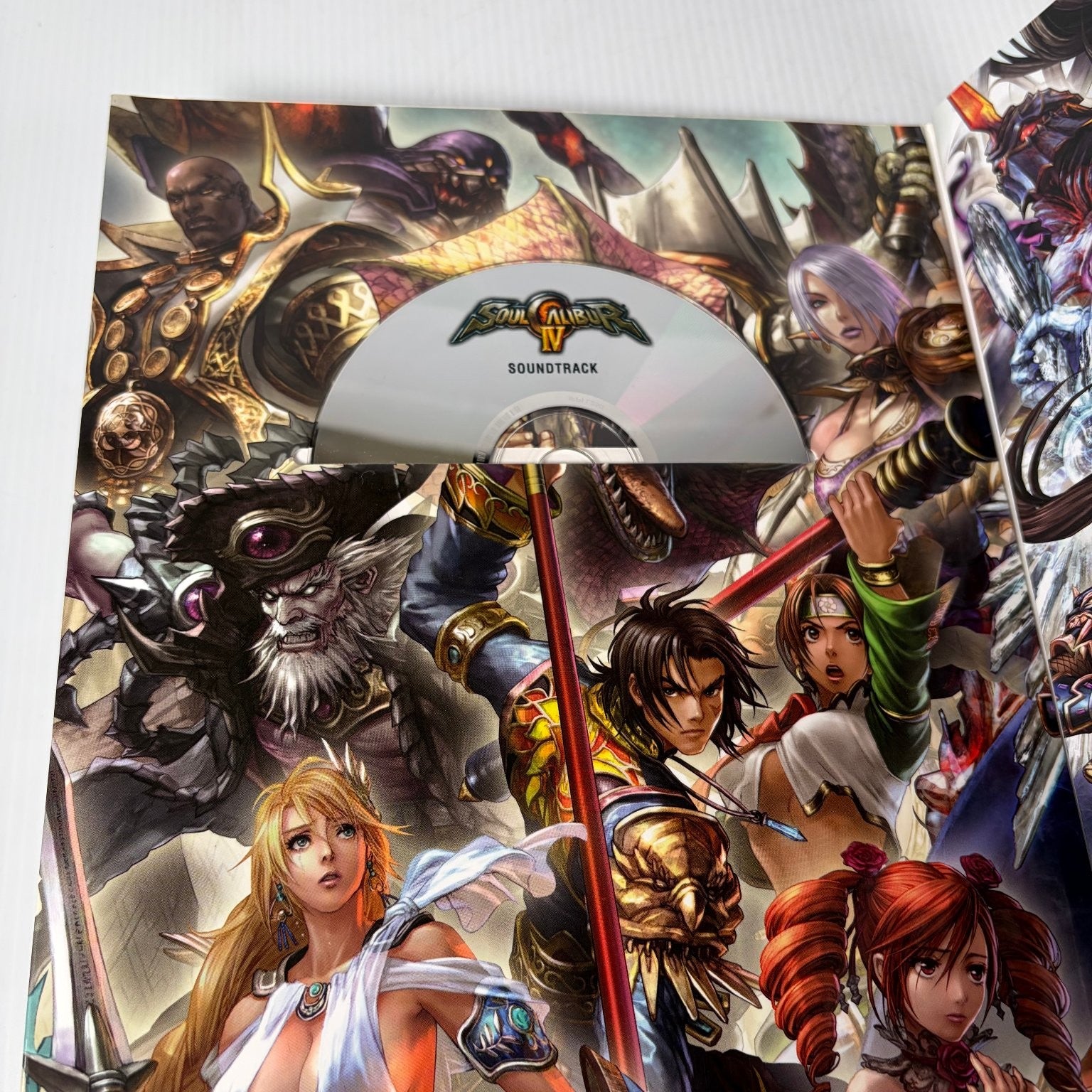 SOULCALIBUR IV PS3 Xbox 360 Limited Edition Strategy Guide w/ Soundtrack