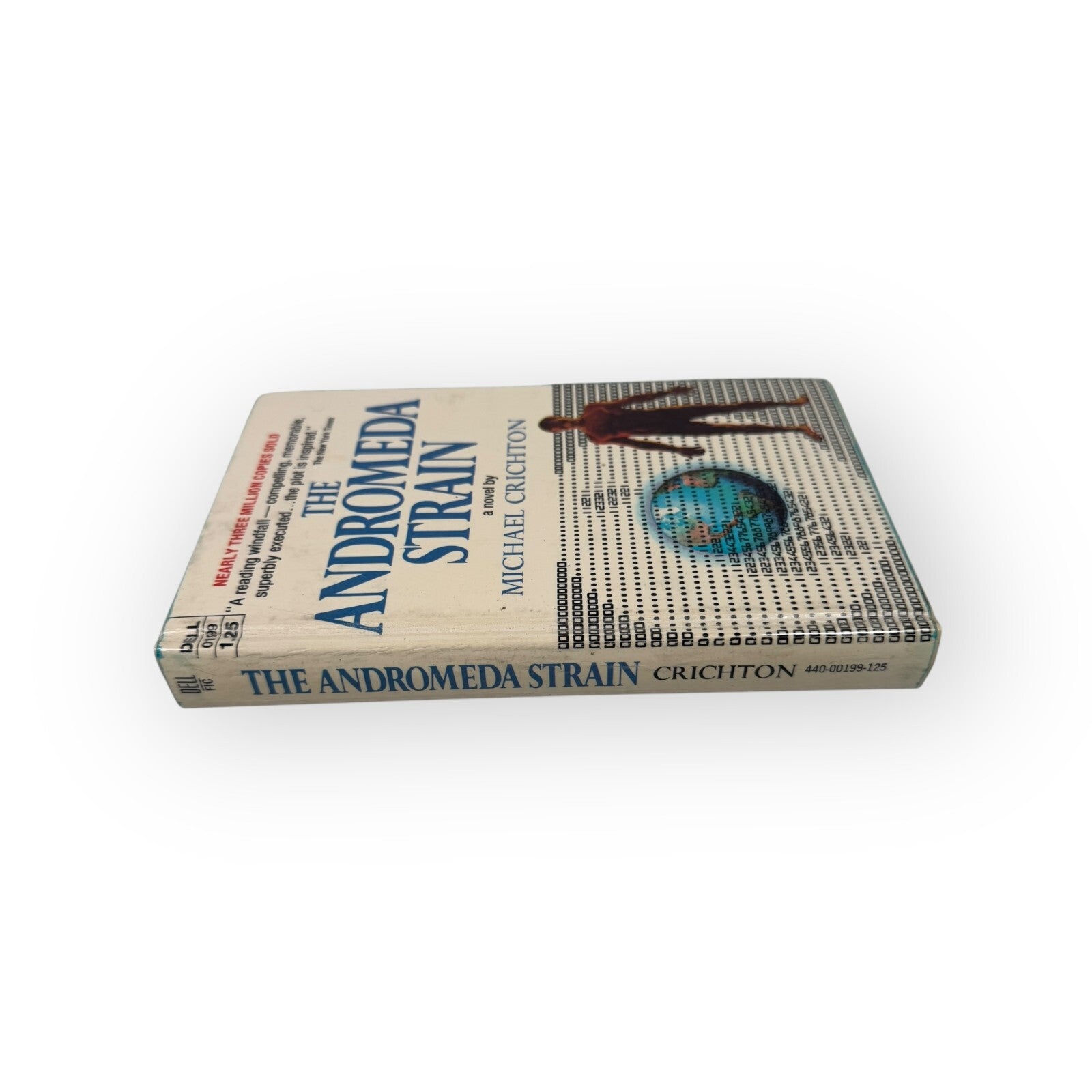 The Andromeda Strain Michael Crichton vintage Dell Paperback 1973