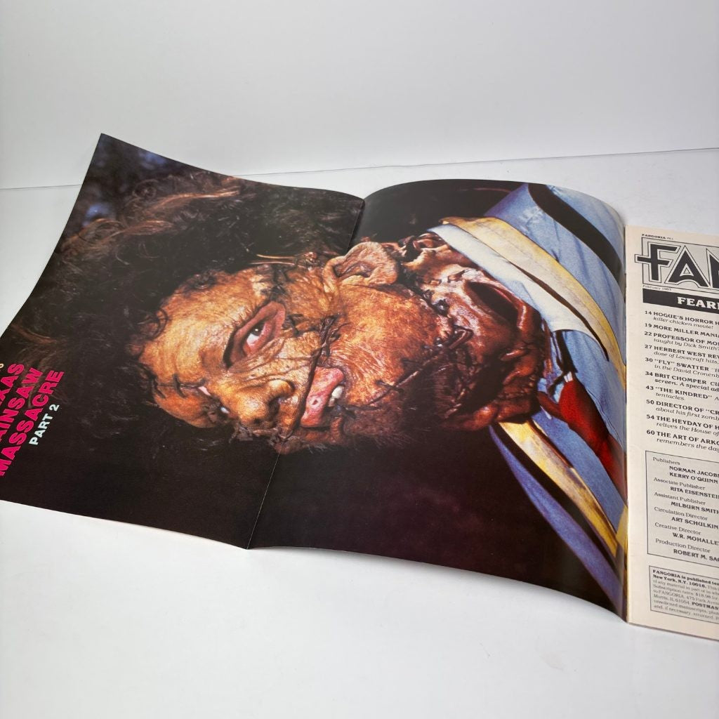Fangoria 61 Feb 1987 Rawhead Rex Clive Barker Kindred From Beyond Horror Magazi