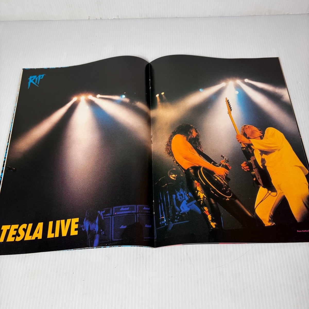 RIP Magazine November 1992 Dave Mustaine Megadeth Tesla Centerfold Heavy Metal