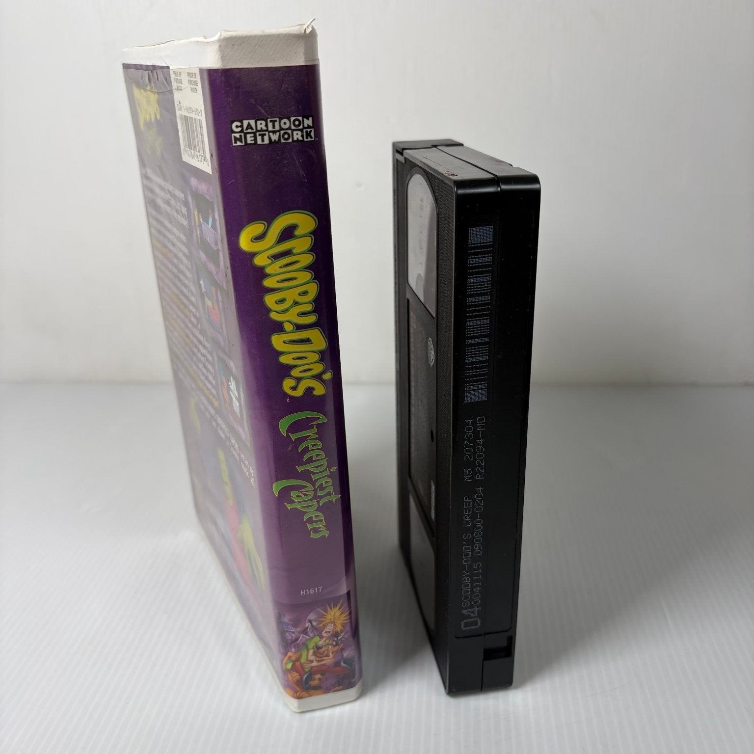 Scooby-Doo's Creepiest Capers VHS 1997 Cartoon Network Warner Bros Clamshell