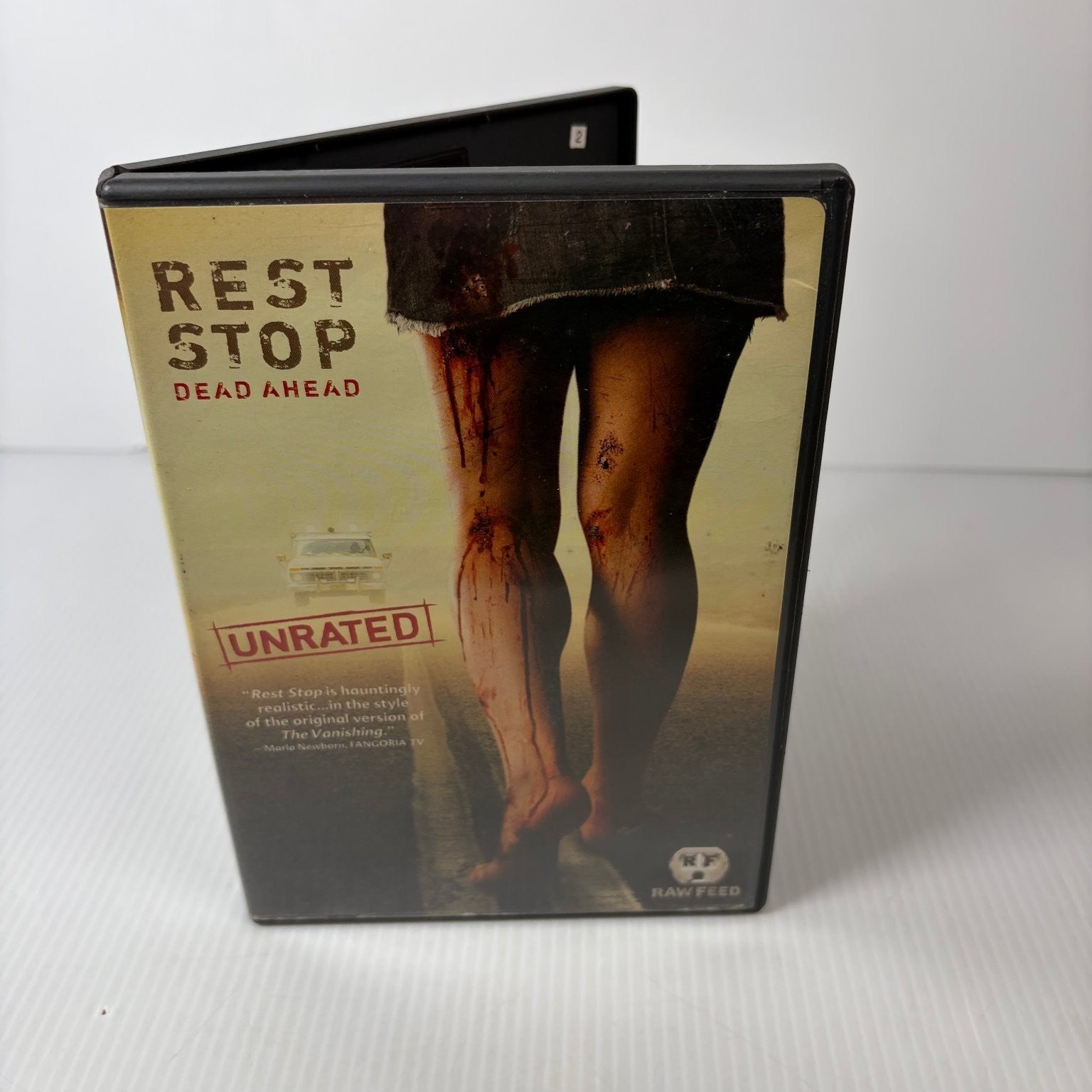 REST STOP DEAD AHEAD DVD 2006 Unrated John Shiban Jaimie Alexander Horror Film