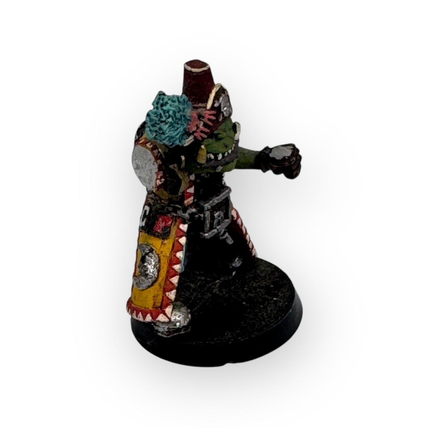 Warhammer 40K Rogue Trader Ork Freebooter Flash Git Nob Painted Body on Stand