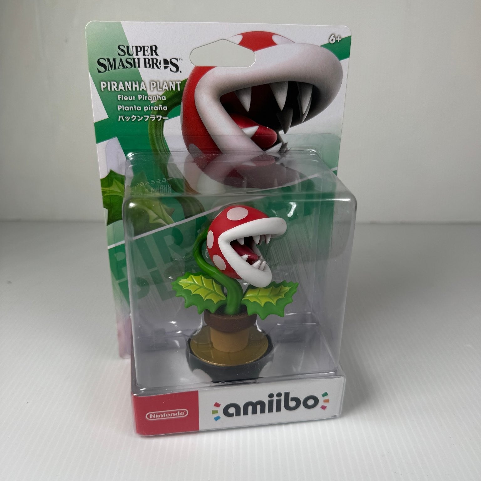 Nintendo Super Smash Bros. Piranha Plant Amiibo Figure Nintendo Switch
