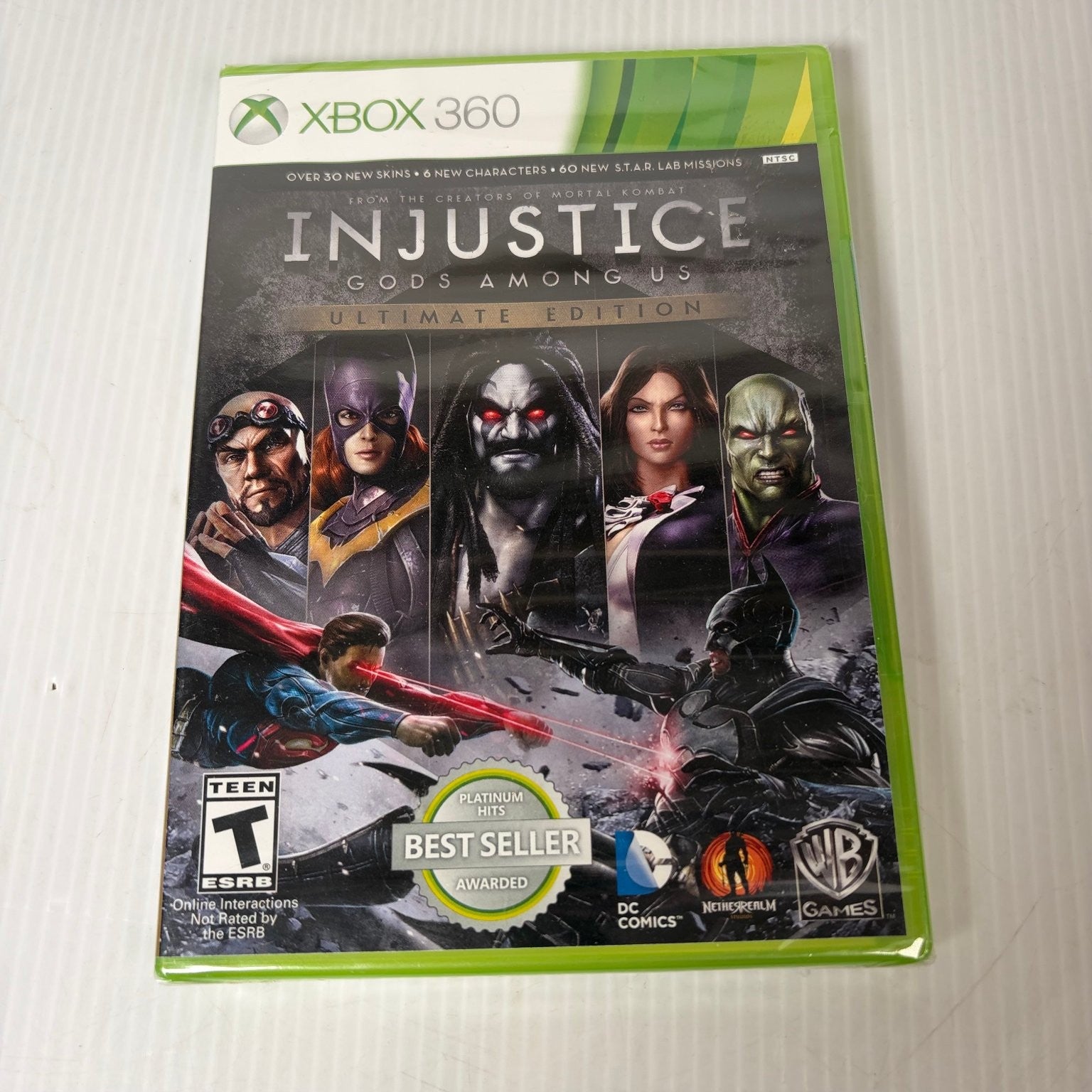 Injustice Gods Among Us Ultimate Edition Xbox 360 Fighting Video Game