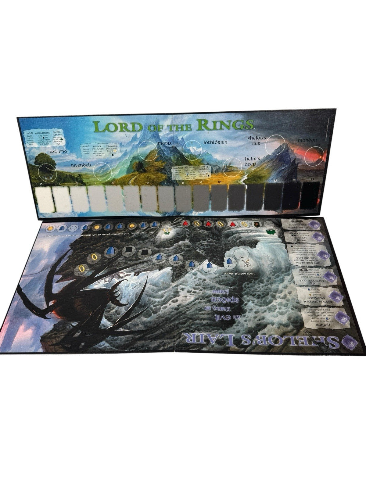 Lord of The Rings Adventure Board Game Year 2000 Hasbro LOTR