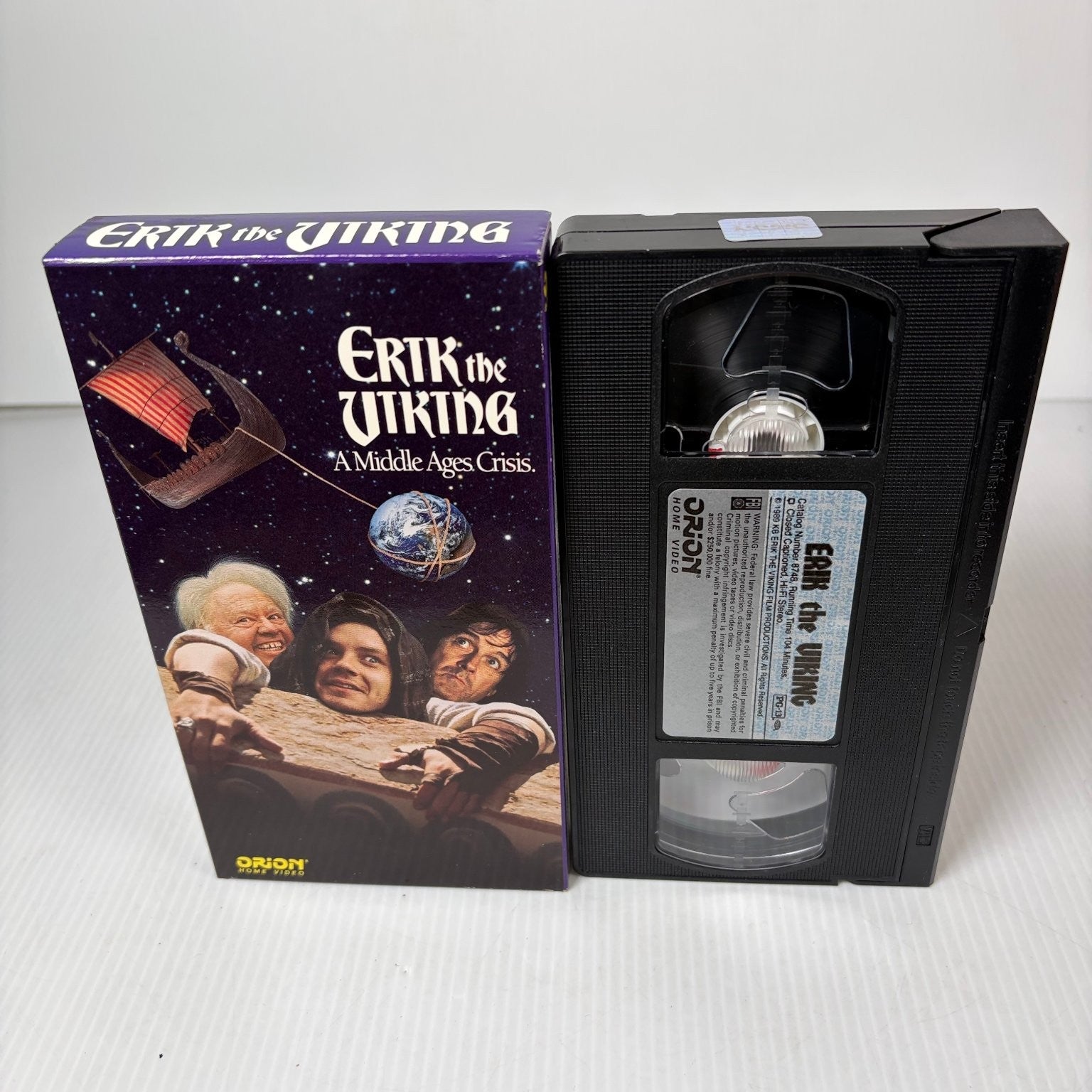 Erik the Viking VHS 1989 Fantasy Comedy Orion Home Video PG-13