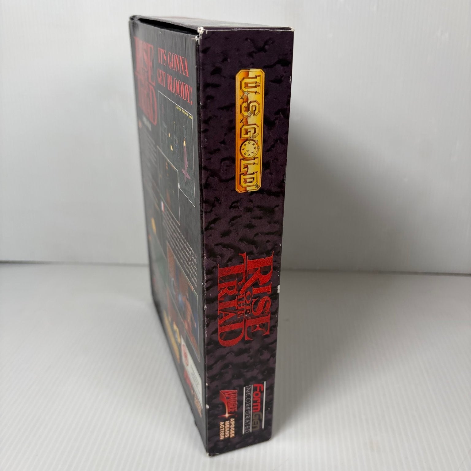 Rise of the Triad: Dark War PC Big Box Video Game 3.5" Floppy Disk w/ Power Pack