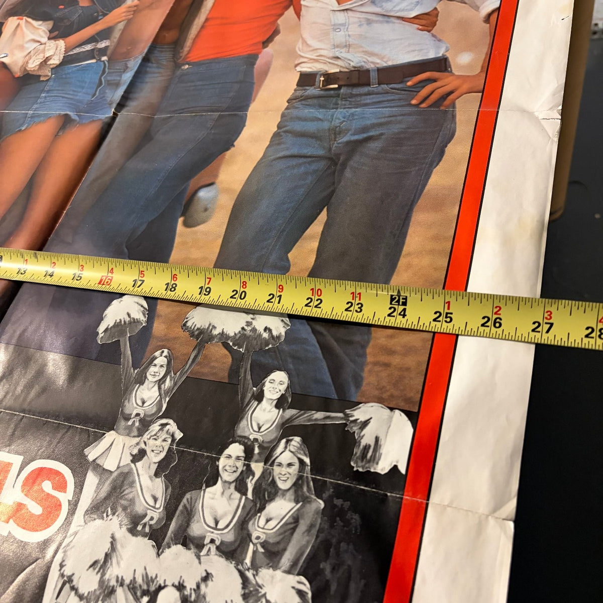 Vintage The Pom Pom Girls 1976 One Sheet Movie Poster Robert Carradine Comedy