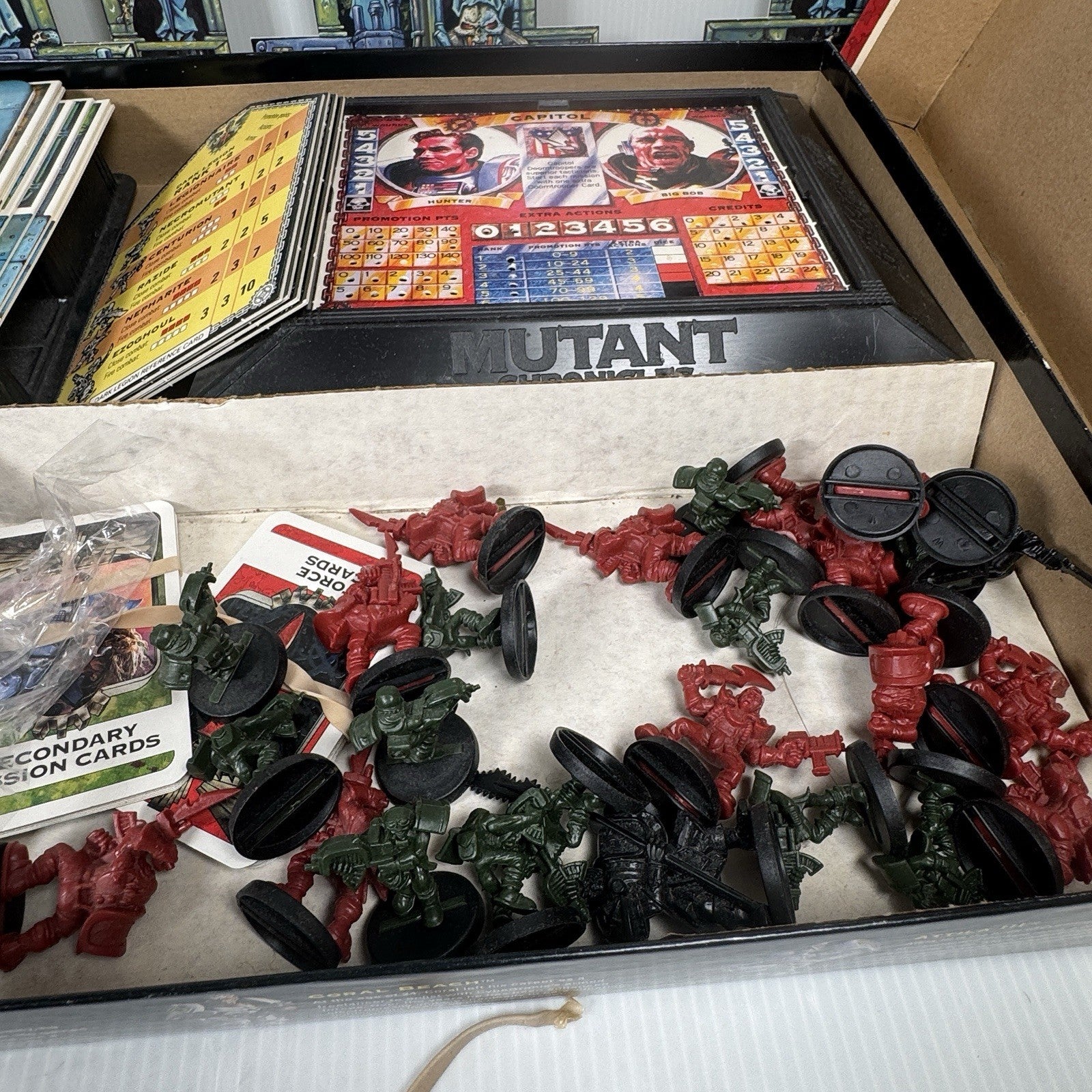 Mutant Chronicles Siege of the Citadel 1993 Pressman Vintage Game Complete