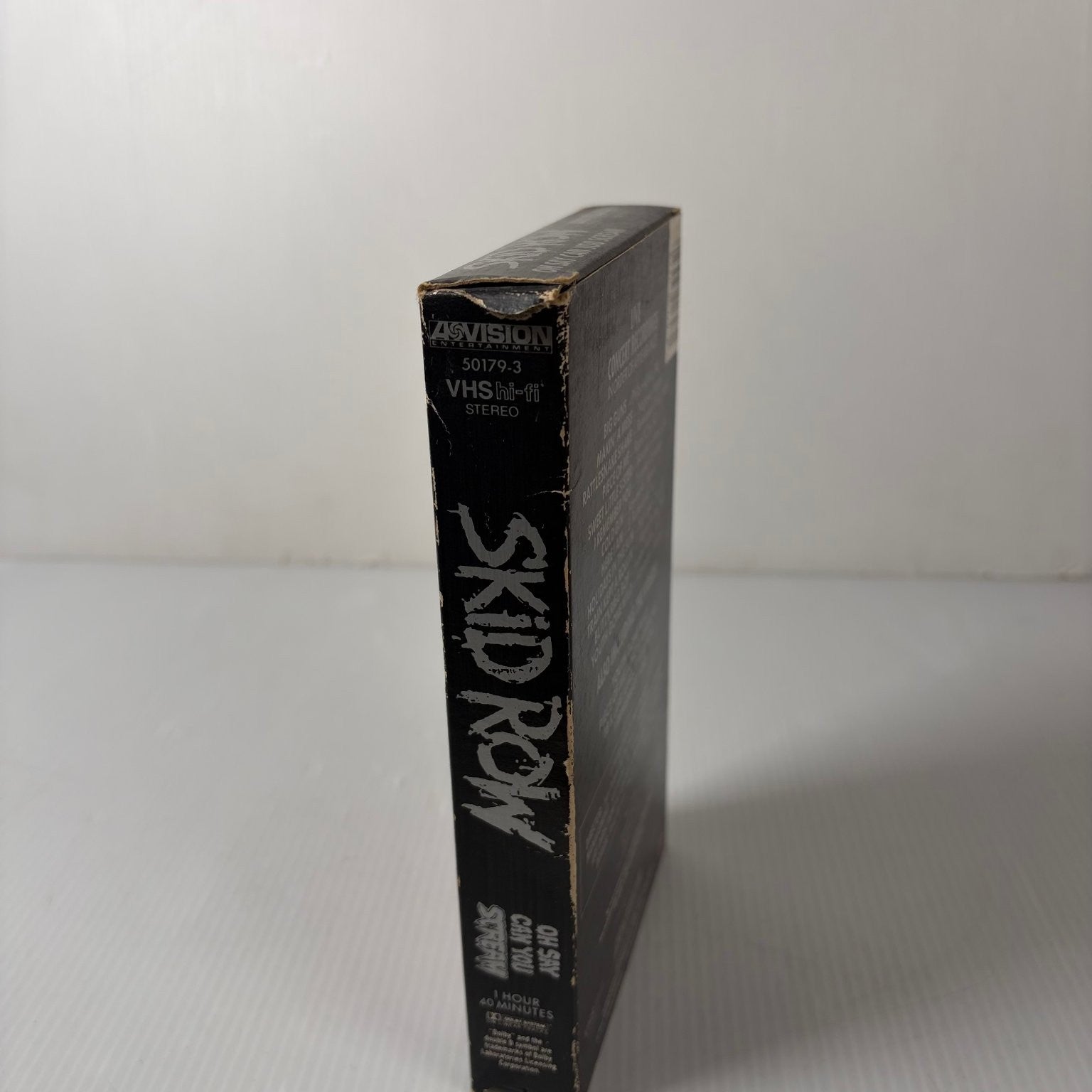 Skid Row Oh Say Can You Scream VHS 1990 Hard Rock Concert A*Vision