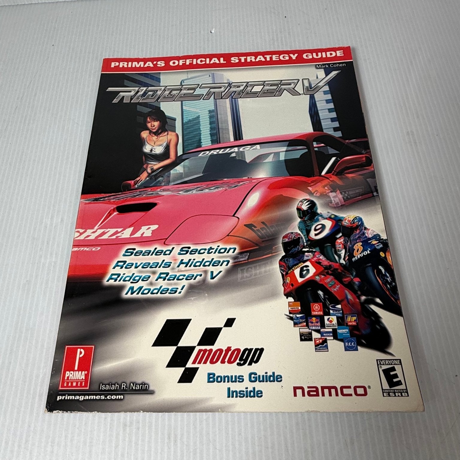 Ridge Racer V & MotoGP PS2 Prima Official Strategy Guide (No Sealed Section)