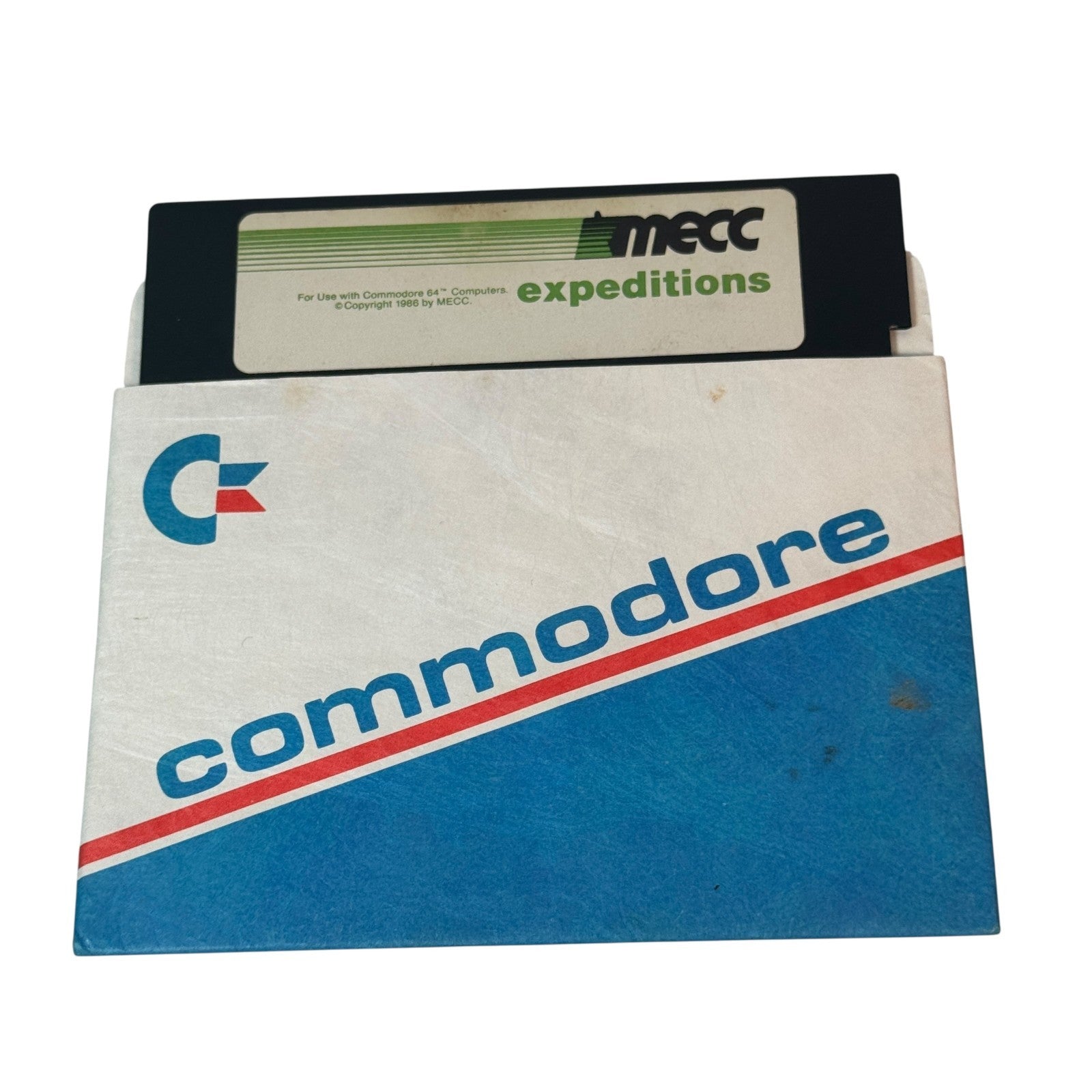 Vintage Commodore 64 128 MECC Expeditions Education Oregon Trail Text Adventure