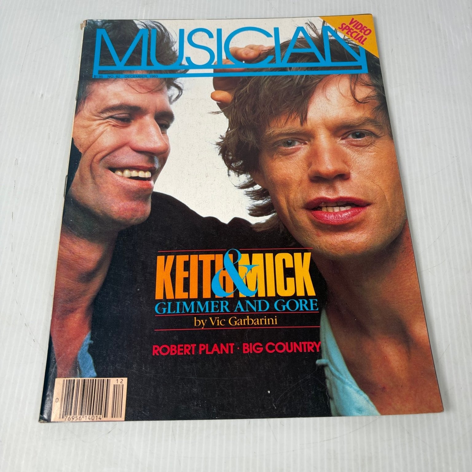 Musician December 1983 Keith Mick Jagger Richards Magazine Rolling Stones