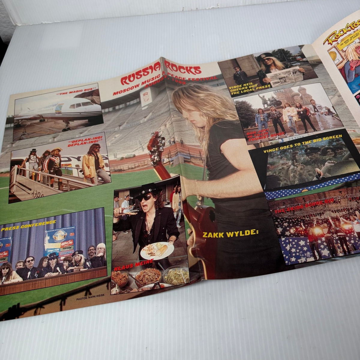 Faces Rocks Magazine The Year In 89 Heavy Metal Special Edition w/ All Posters