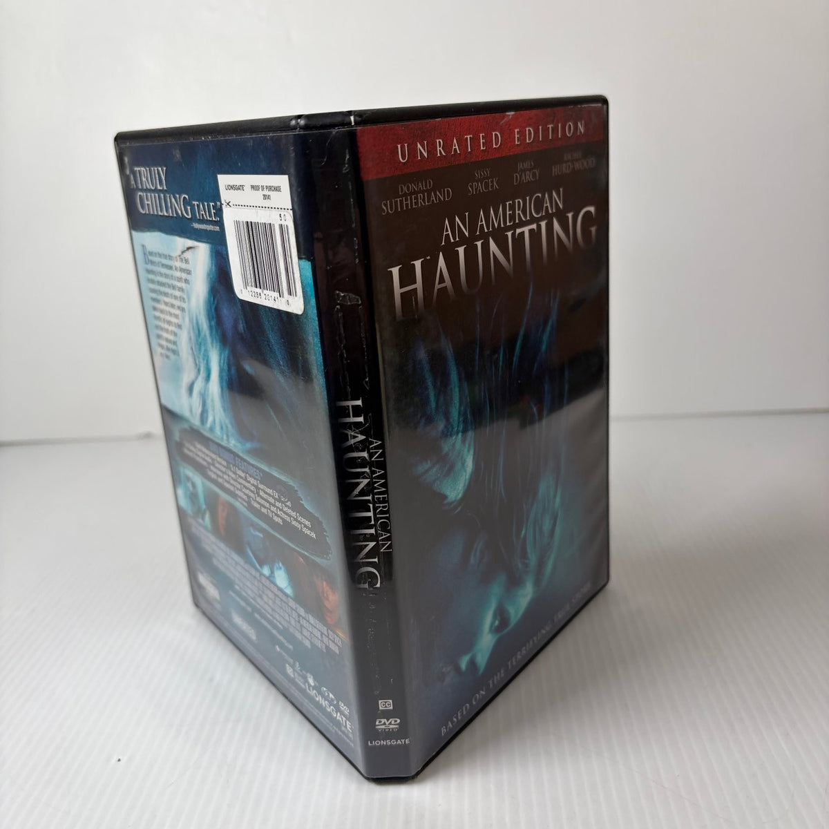 An American Haunting DVD 2006 Unrated Edition Donald Sutherland Sissy Spacek