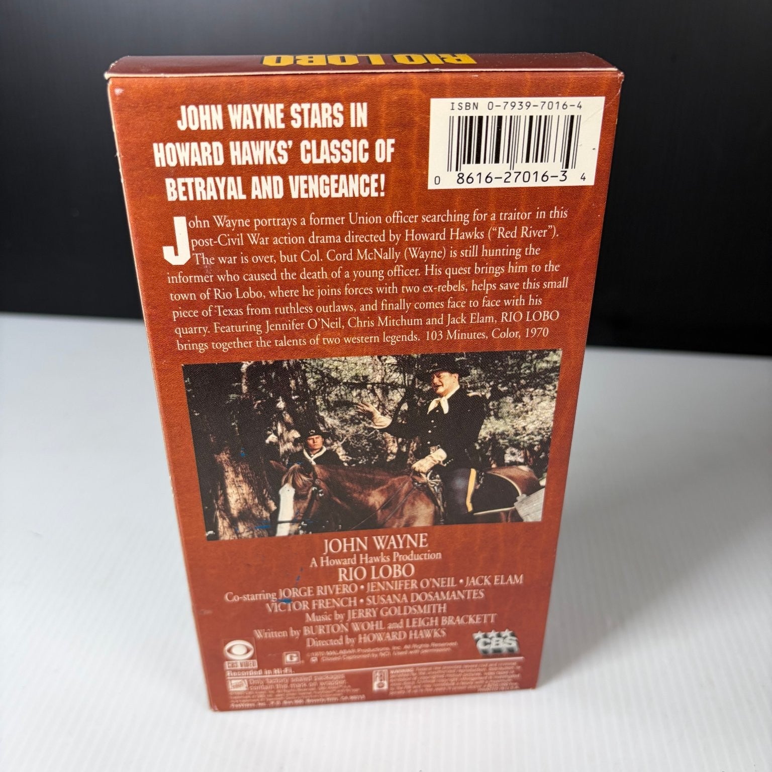 Rio Lobo VHS 1970 Western Classic John Wayne Fox Video