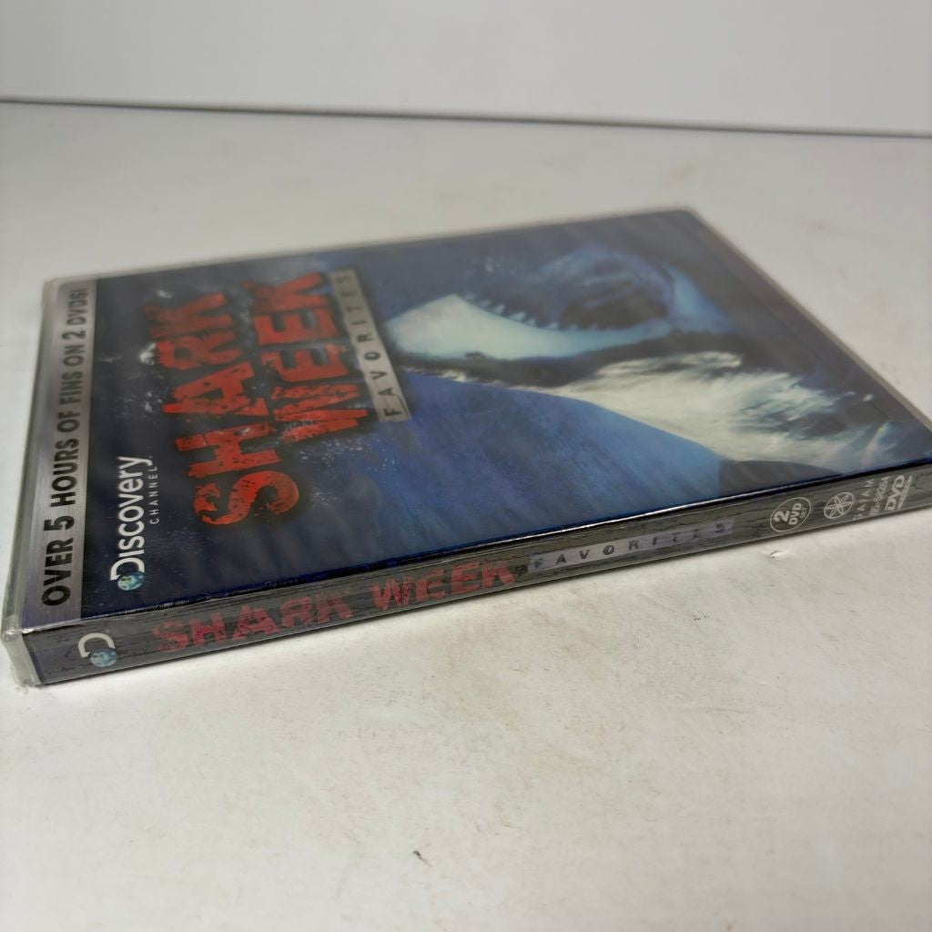 Shark Week Favorites DVD Discovery Channel 2 Disc Set Sealed Dirty Jobs 2011