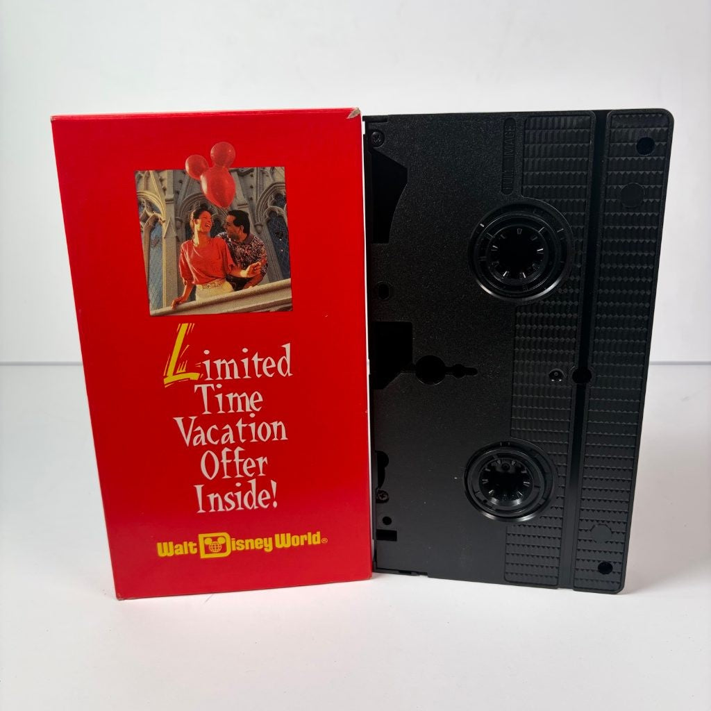 Walt Disney World Vacation Planning Video VHS It's Not Just For Kids 1996 Promo