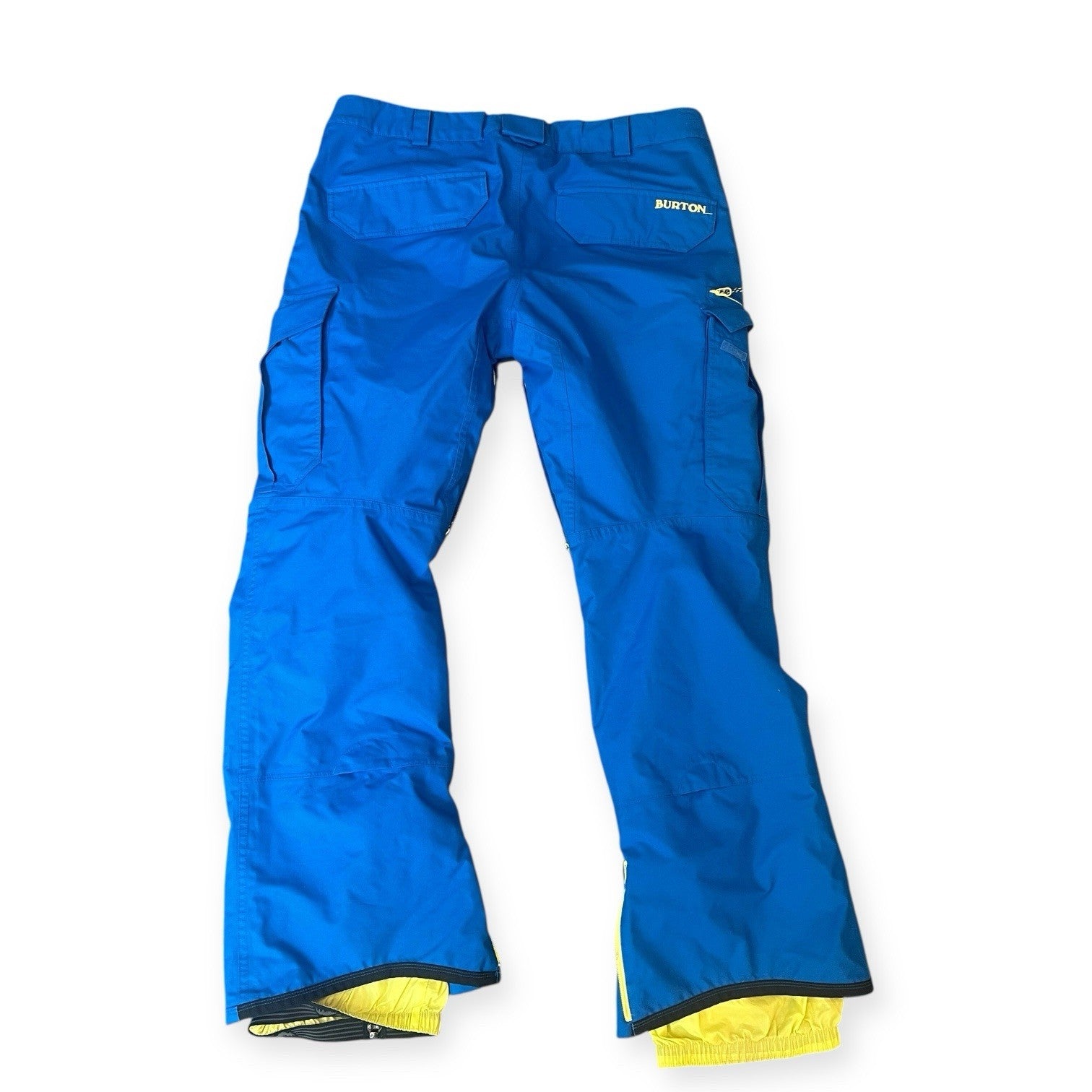 Burton Living Lining Men’s Blue Cargo Snowpants Size XL
