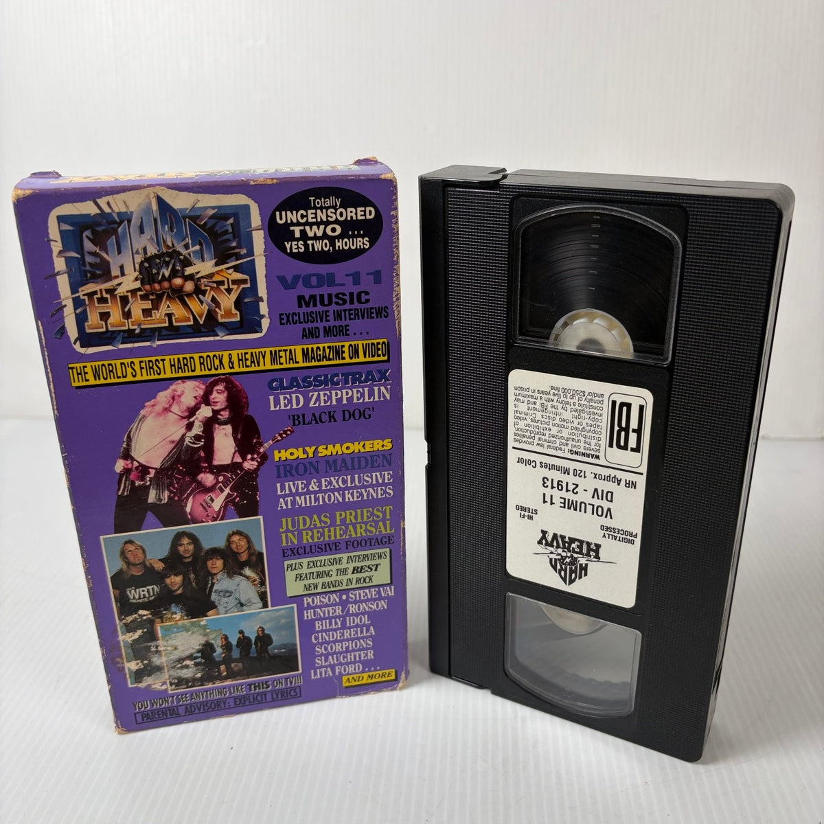 Hard N Heavy Vol. 11 VHS 1989 Heavy Metal Music Magazine Video UNI