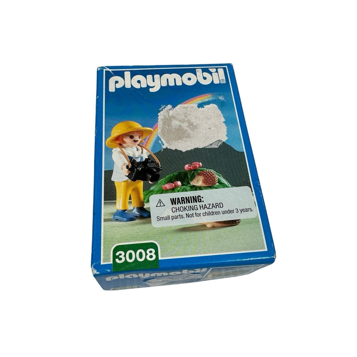 Playmobil 3008 Girl Photographer Camera Hedgehog Porcupine NEW Sealed Box 1998