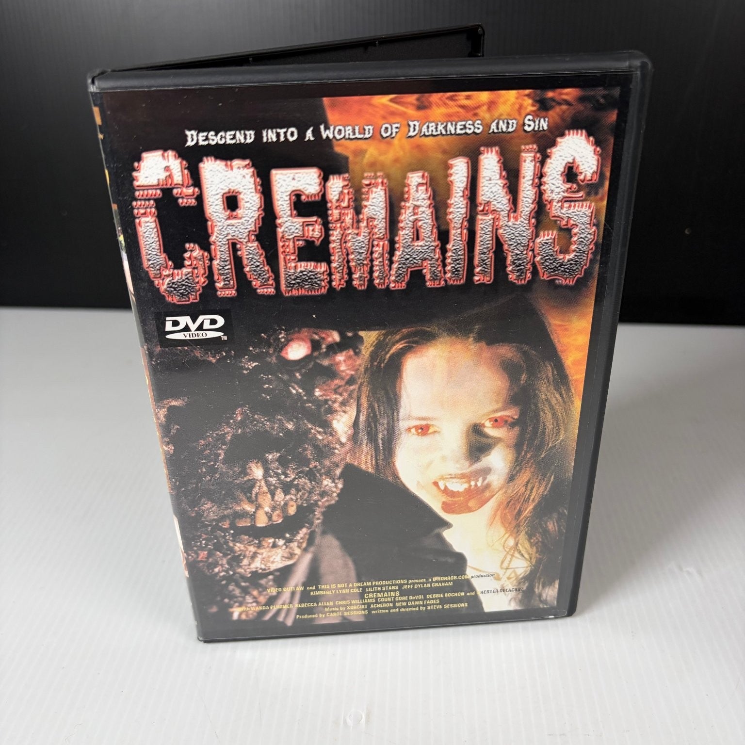 Cremains DVD 2005 Horror Anthology Lilith Stabs Special Features