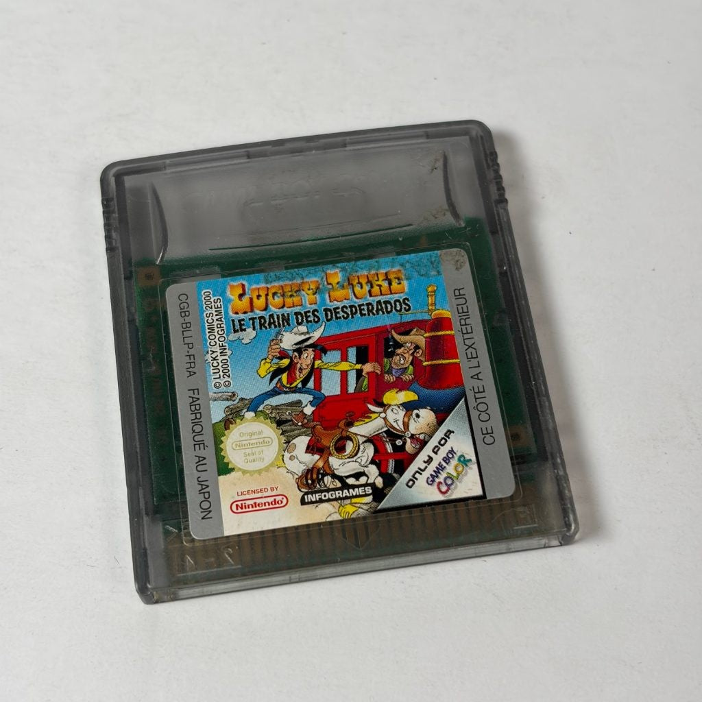 Lucky Luke Le Train des Desperados Nintendo Game Boy Color PAL FRA Infogrames