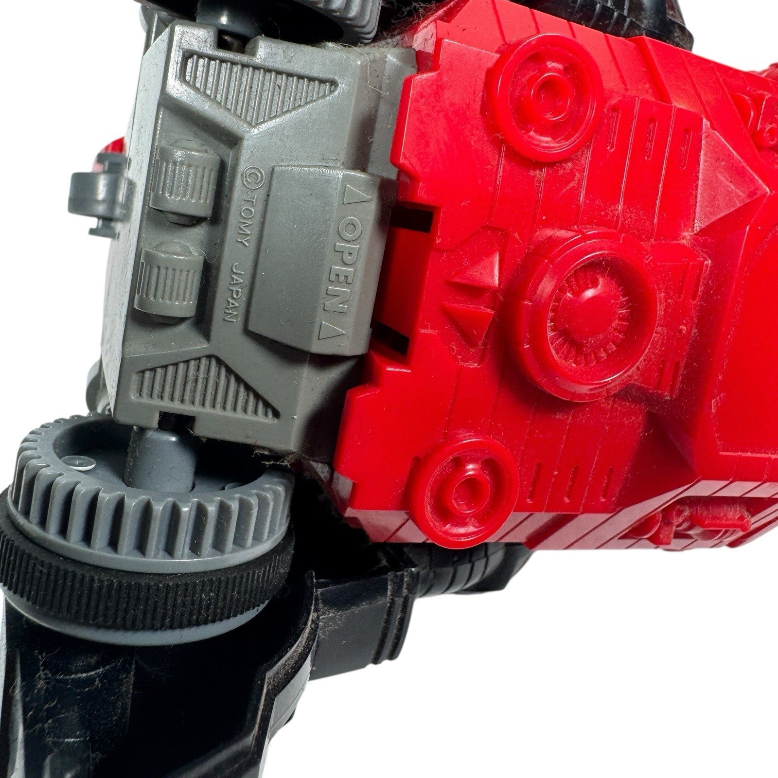 Lot Of 2 Starriors Tomy 1984 Deadeye T-Rex Robots with Parts AS IS