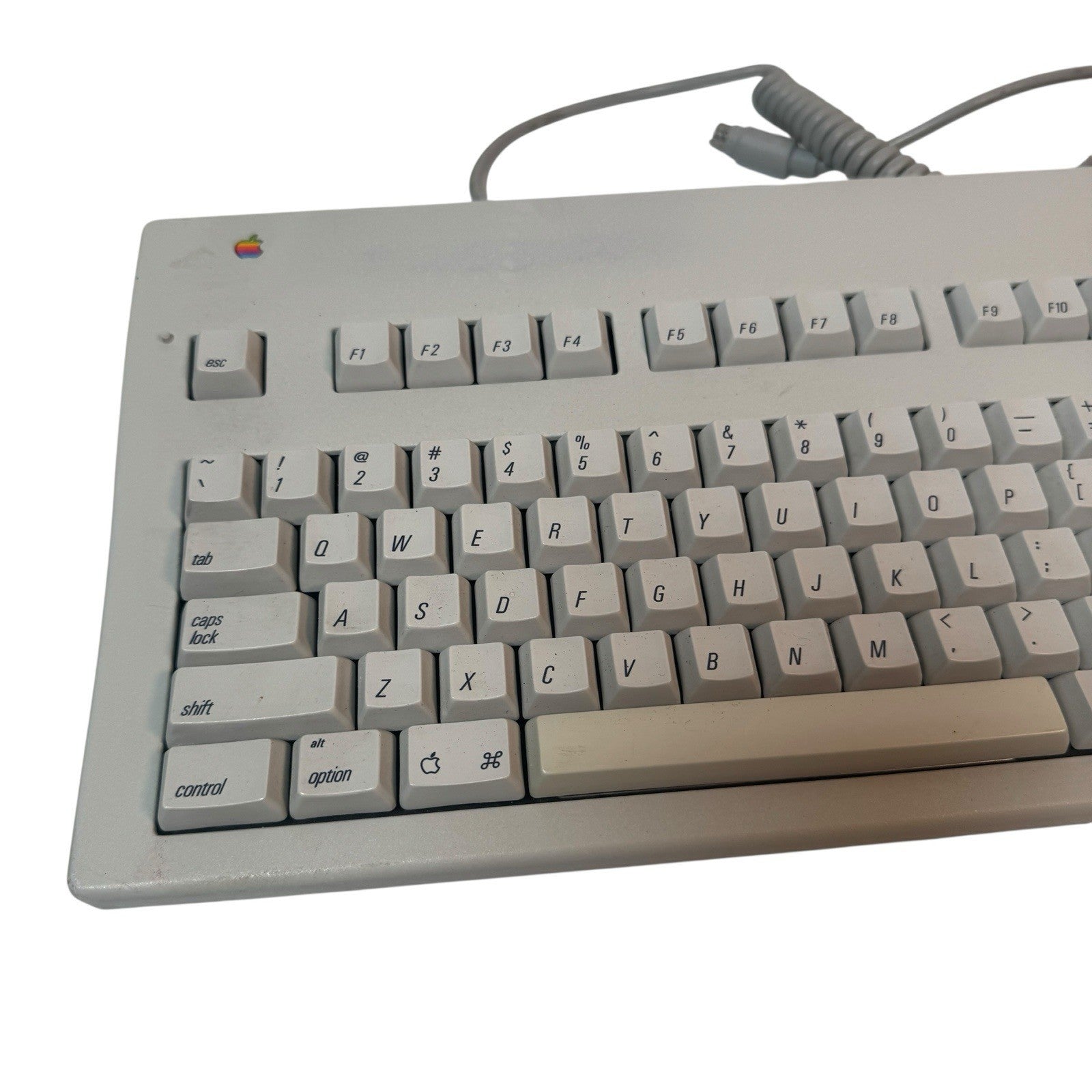 Vintage Apple Extended Keyboard II M3501 Mechanical ADB White Alps with Cable