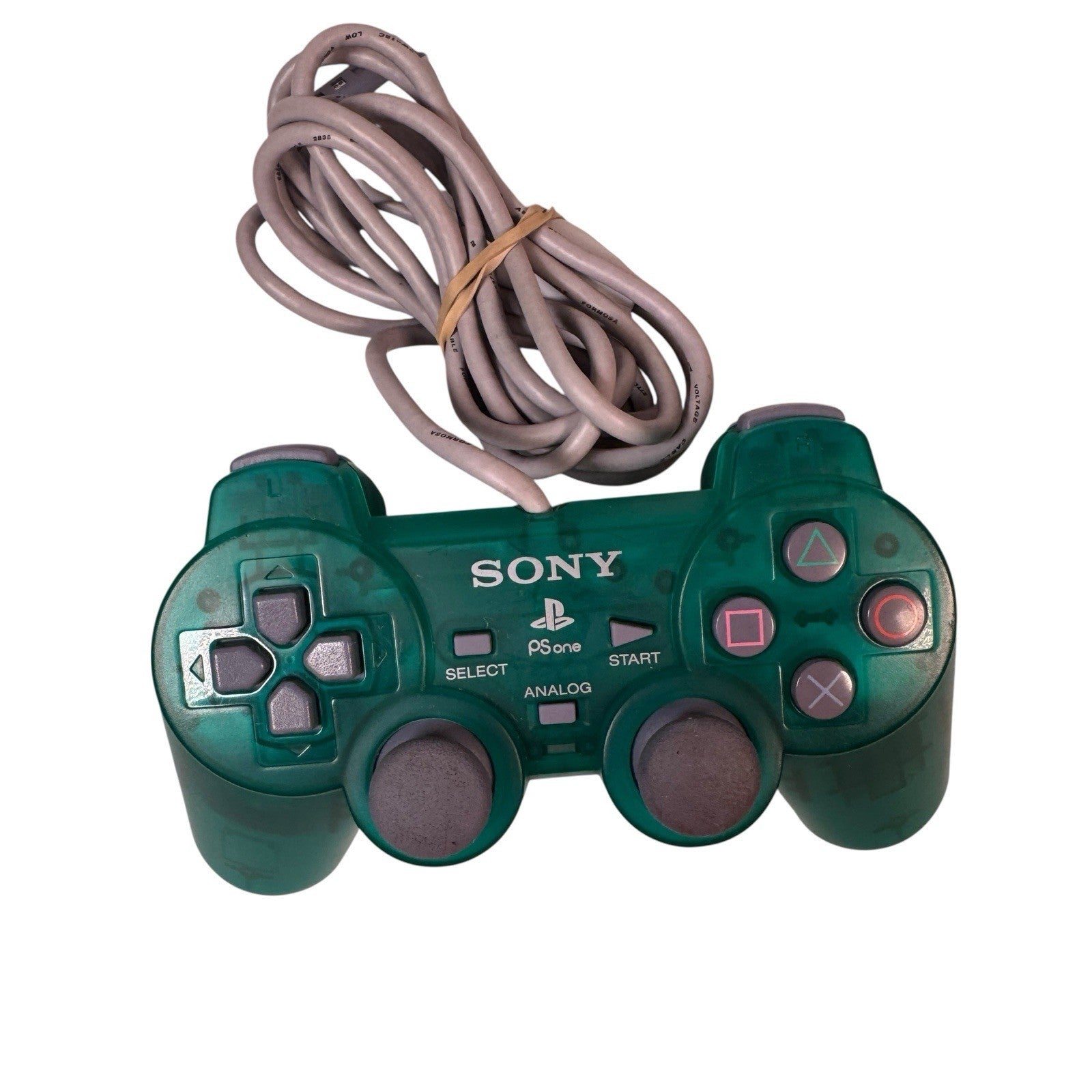 Sony Playstation PSone PS1 Official Analog Controller Emerald Green SCPH-110