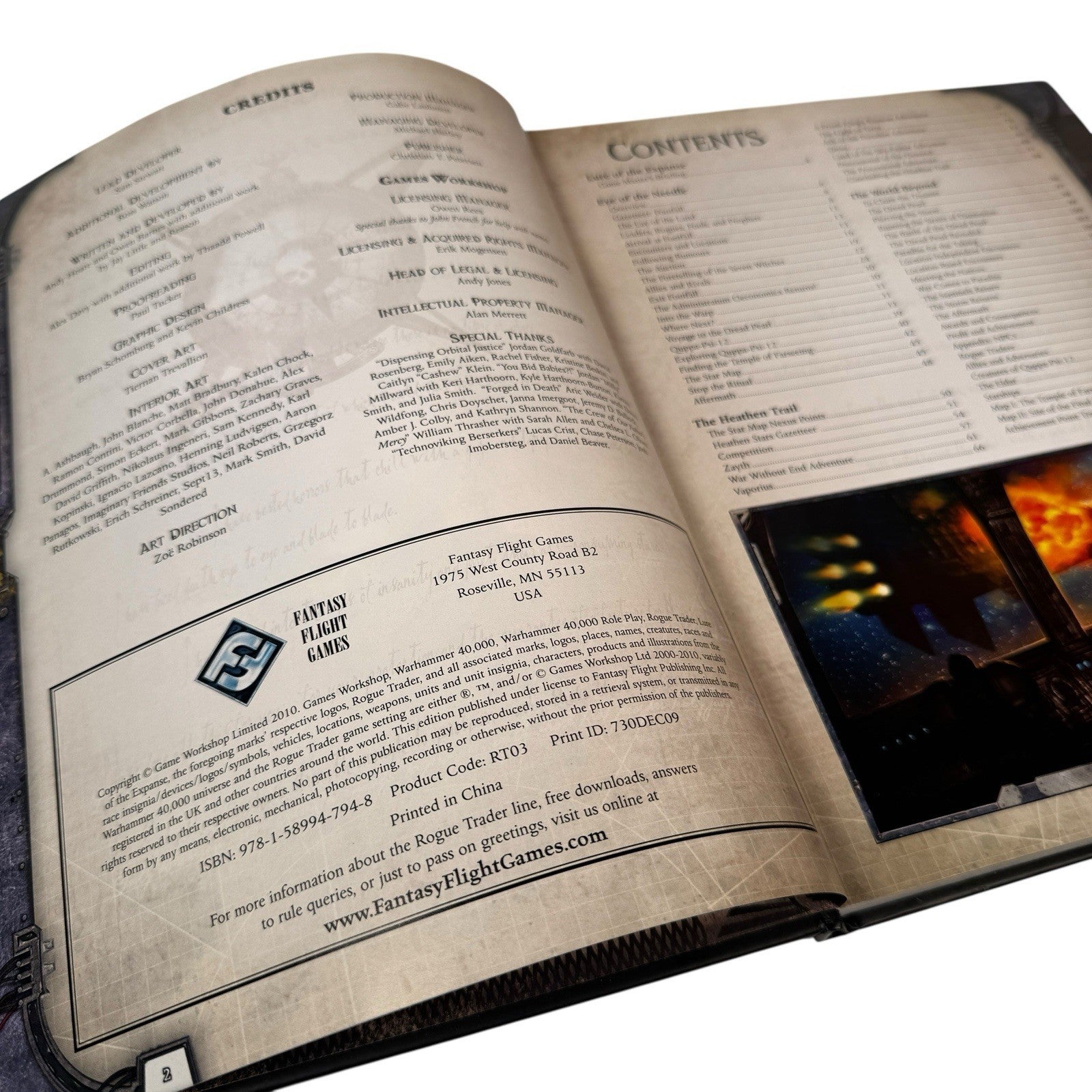 Warhammer 40K Rogue Trader Lure Of The Expanse Roleplaying Adventure Hardcover