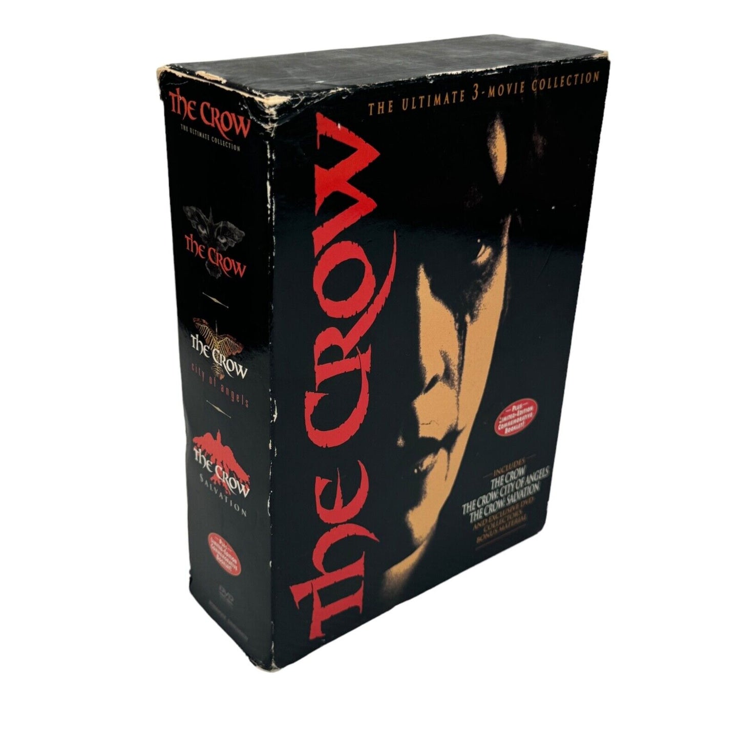 The Crow : The Ultimate 3 Movie Collection (Boxed Set, DVD) Complete