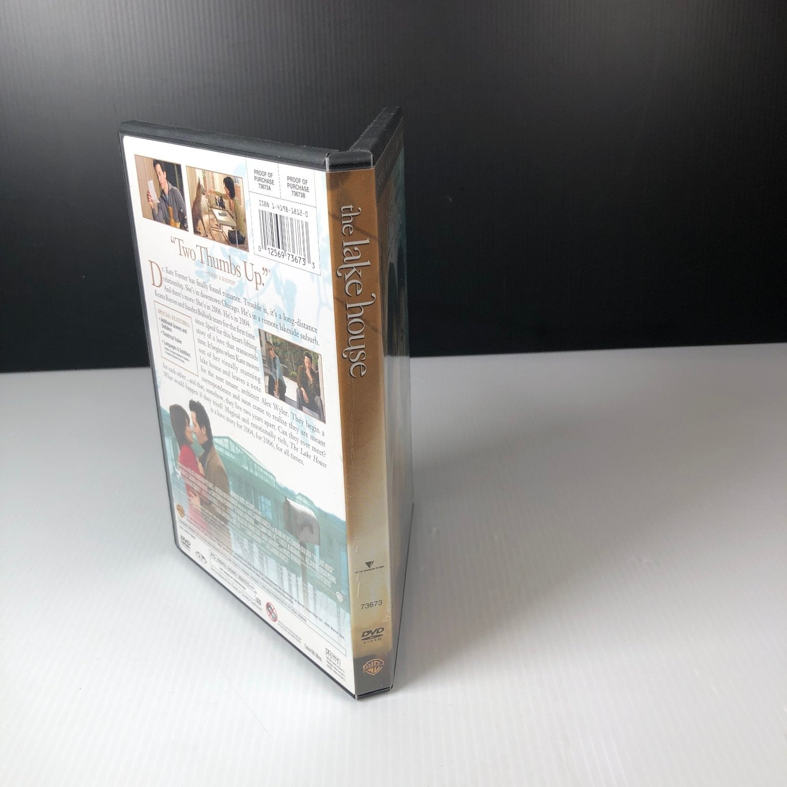 The Lake House DVD 2006 Full-Screen Keanu Reeves Sandra Bullock