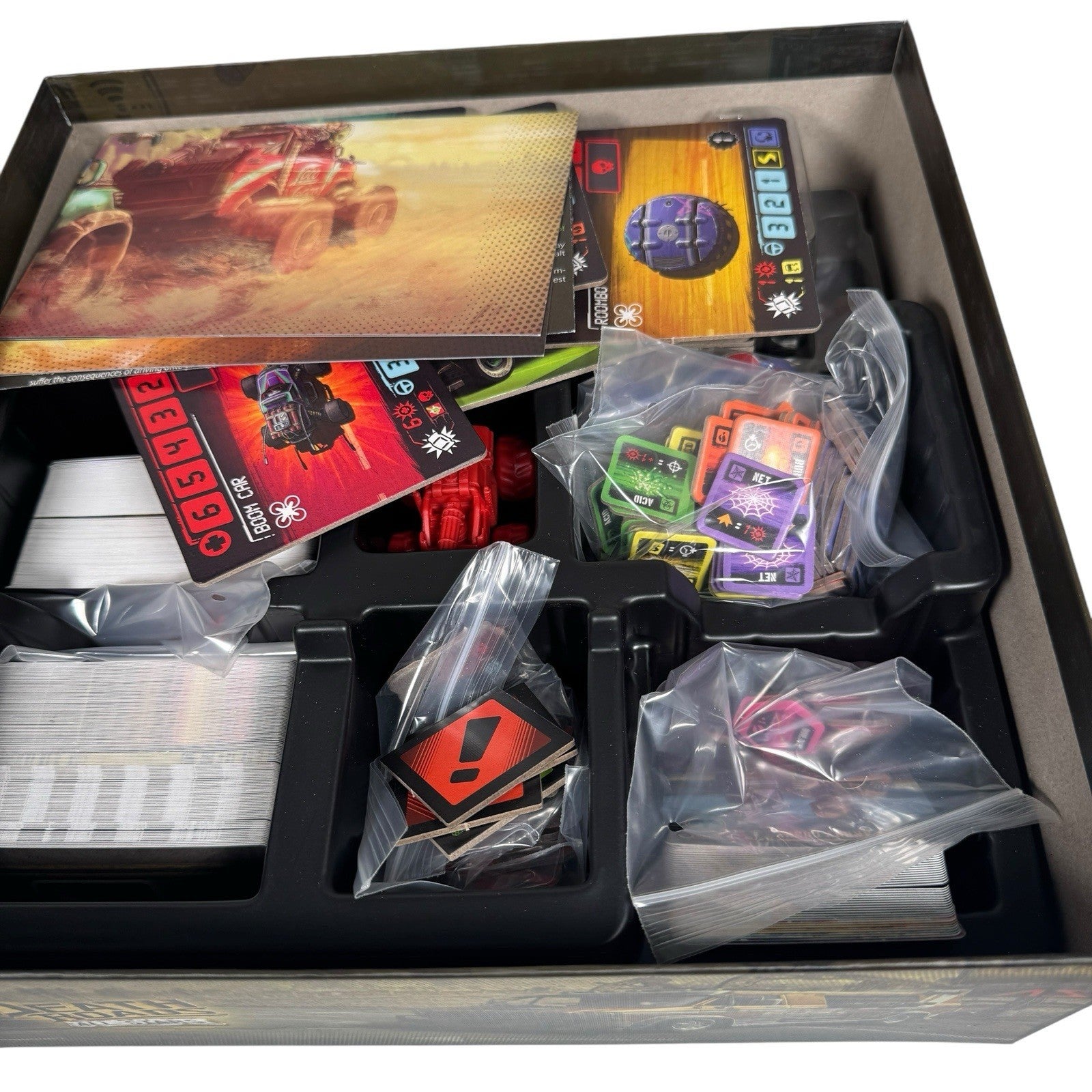 Death Roads All Stars Kickstarter Game Play All In Arcade Style Board Game NM