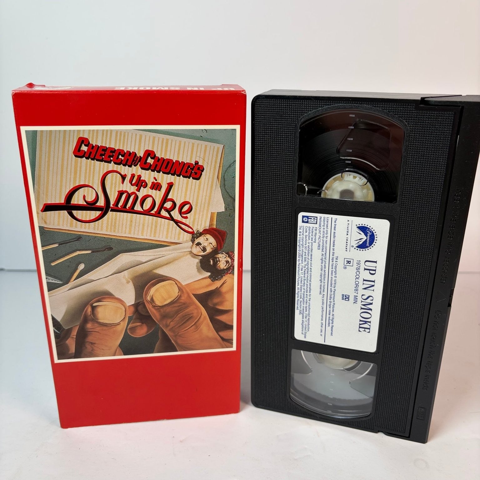 Cheech & Chong's Up in Smoke VHS 1995 Comedy Paramount Pictures R