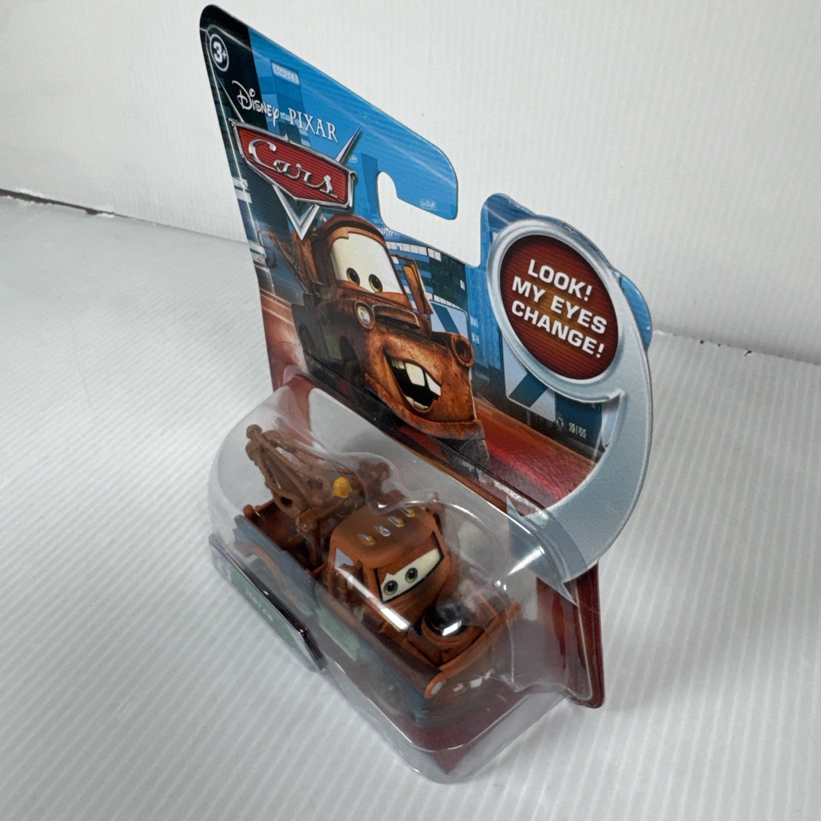 DISNEY PIXAR CARS MATER FINAL LAP SERIES #20 LOOK! MY EYES CHANGE! 2010 MATTEL