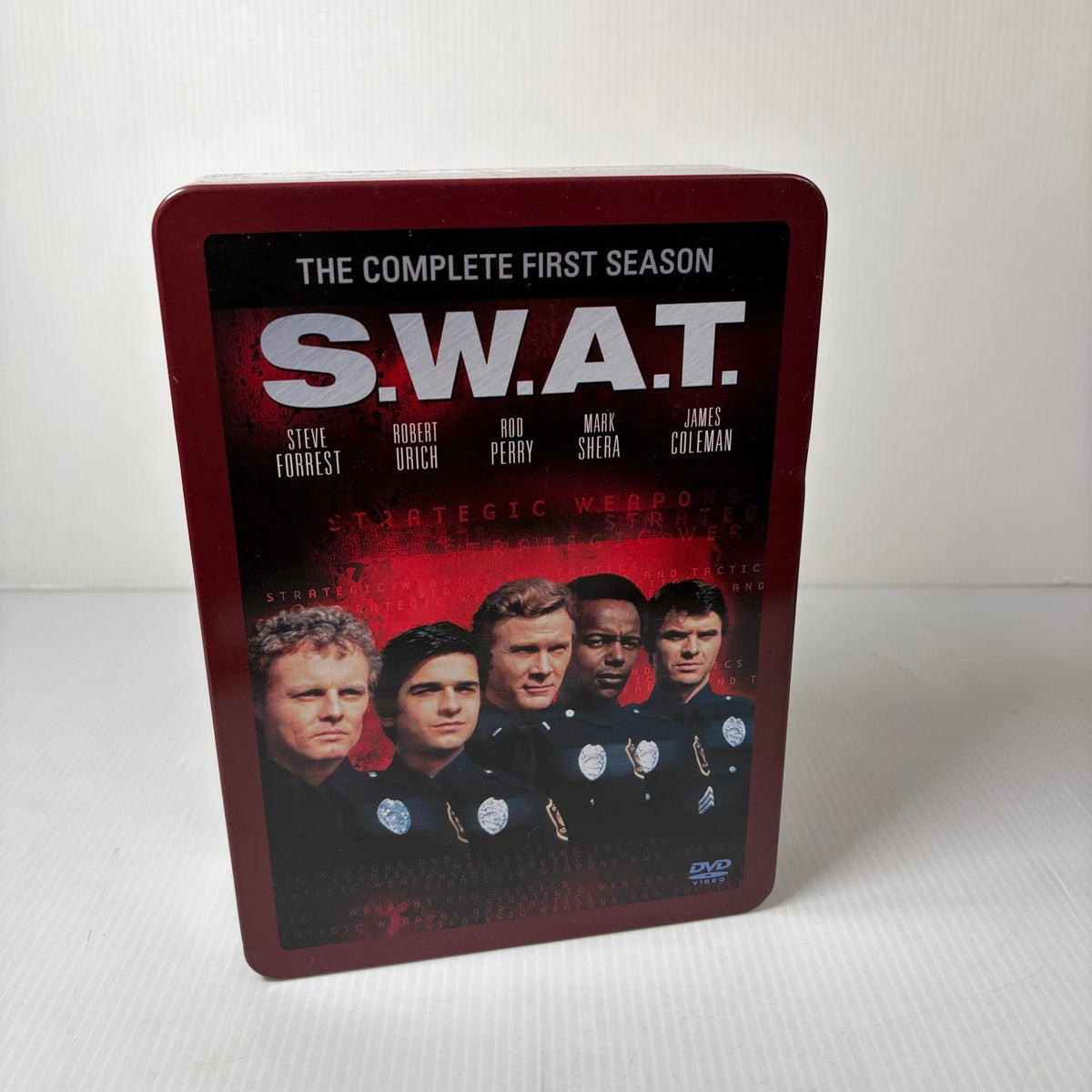 S.W.A.T. The Complete First Season DVD 2003 Collector's Tin Robert Urich