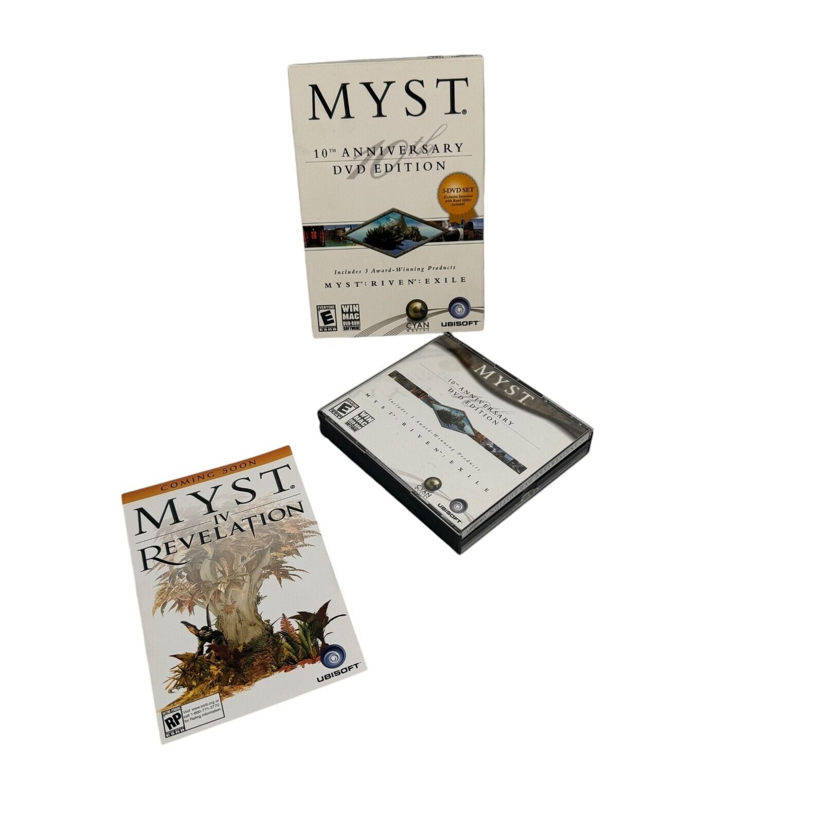 Myst Complete Collection of 6 Games I-V and Uru with Expansions for PC