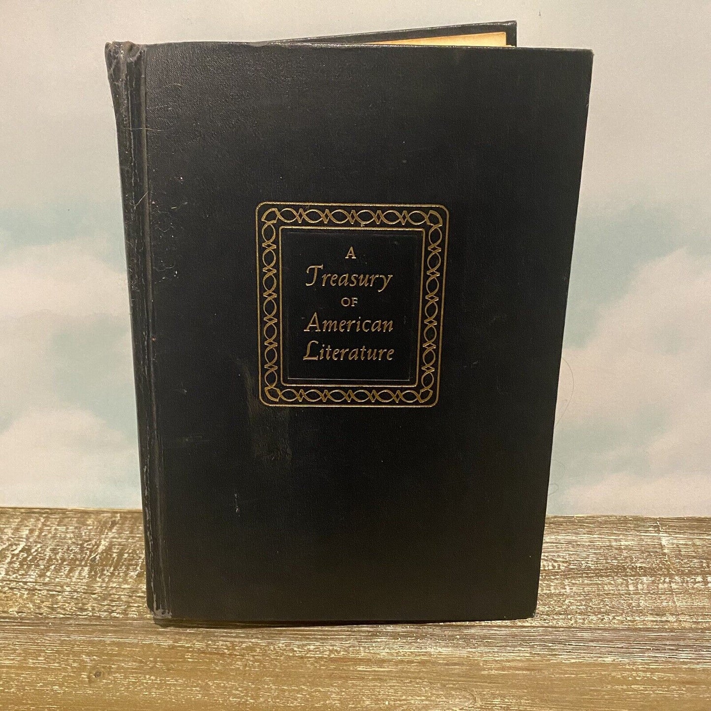 1948 A Treasury of American Literature Vol 1 to 1860 Grolier 1st ed hc VTG