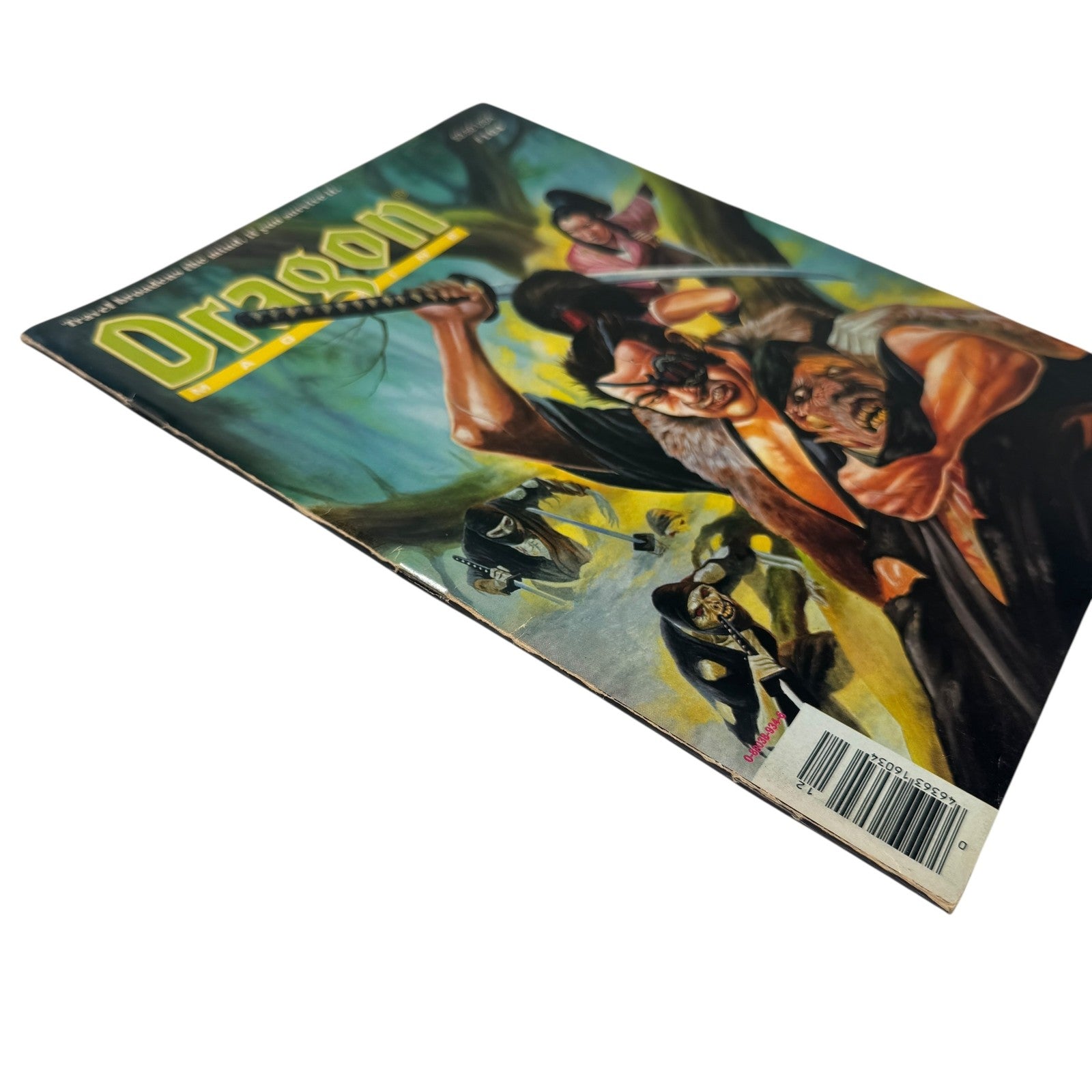 Vintage Dragon Magazine 164 TSR May 1991 Fantasy RPG Softcover Samurai Ninja