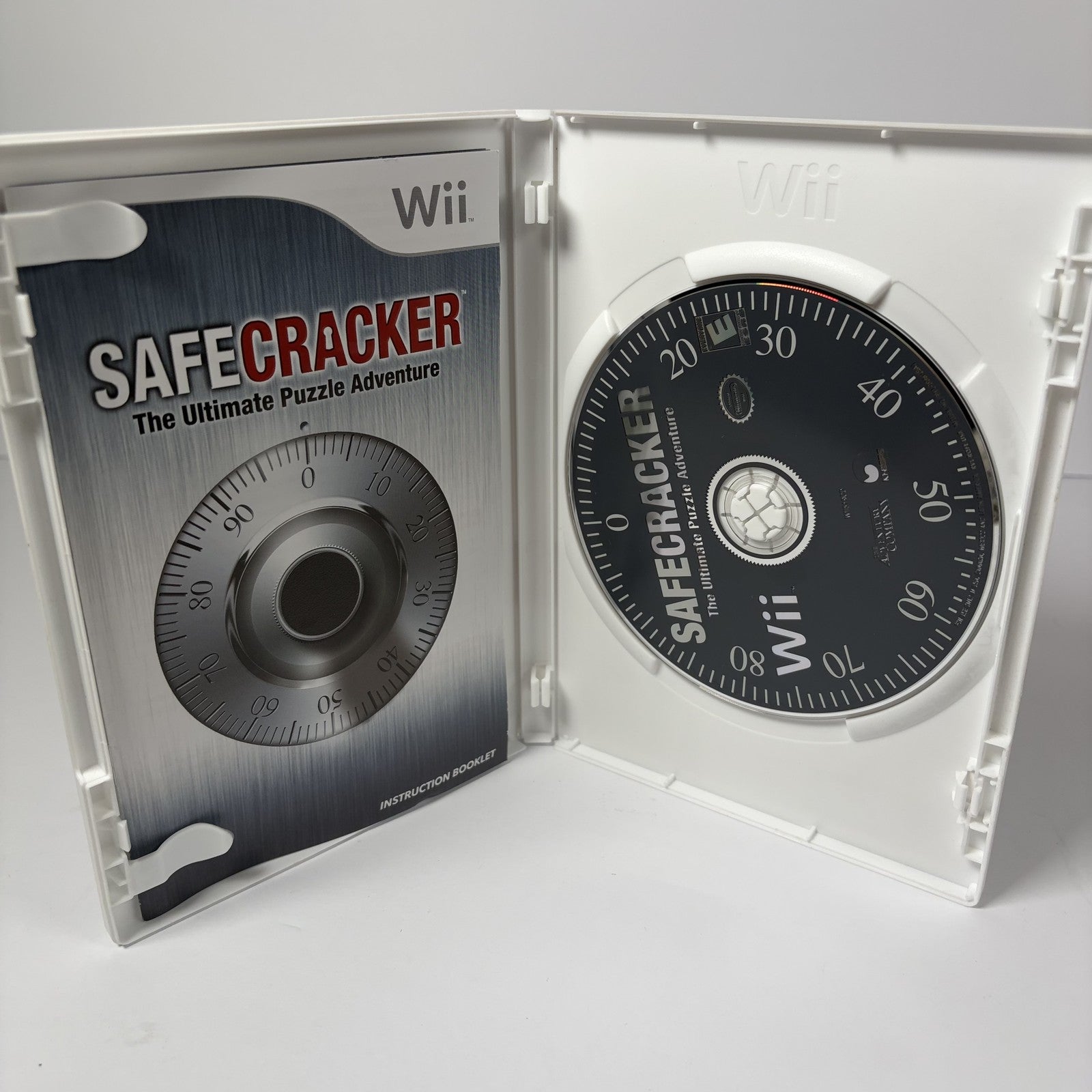 Safecracker The Ultimate Puzzle Adventure Nintendo Wii Game Complete w/ Manual