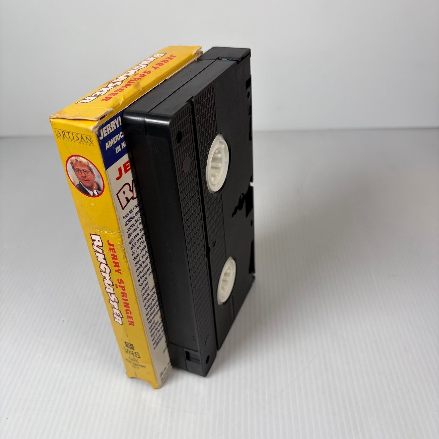 Ringmaster VHS 1998 Comedy Jerry Springer Jaime Pressly Artisan Entertainment