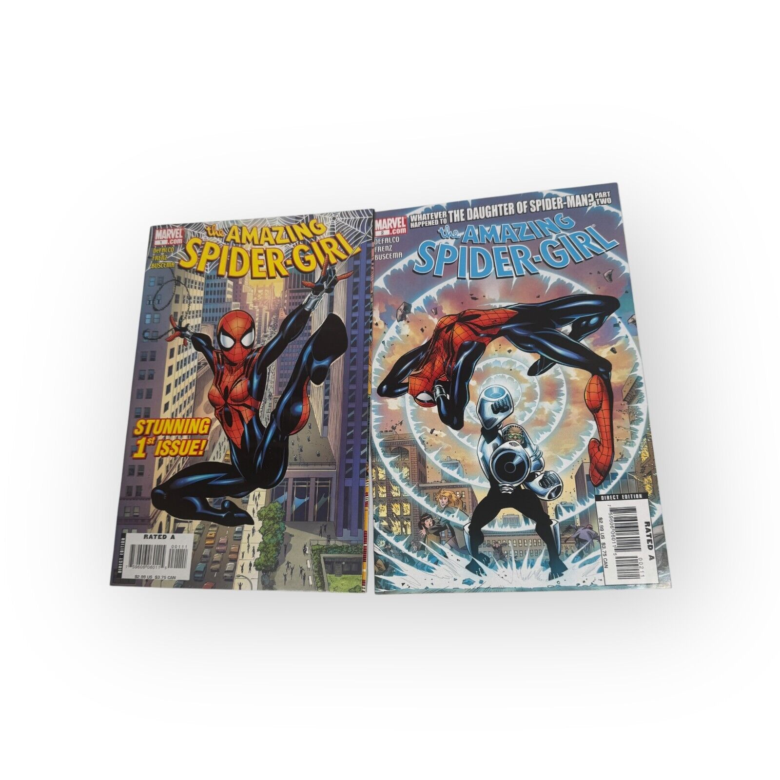 The Amazing Spider-Girl #1 & #2  Homage Cover VF+ (2006 Marvel Comics)