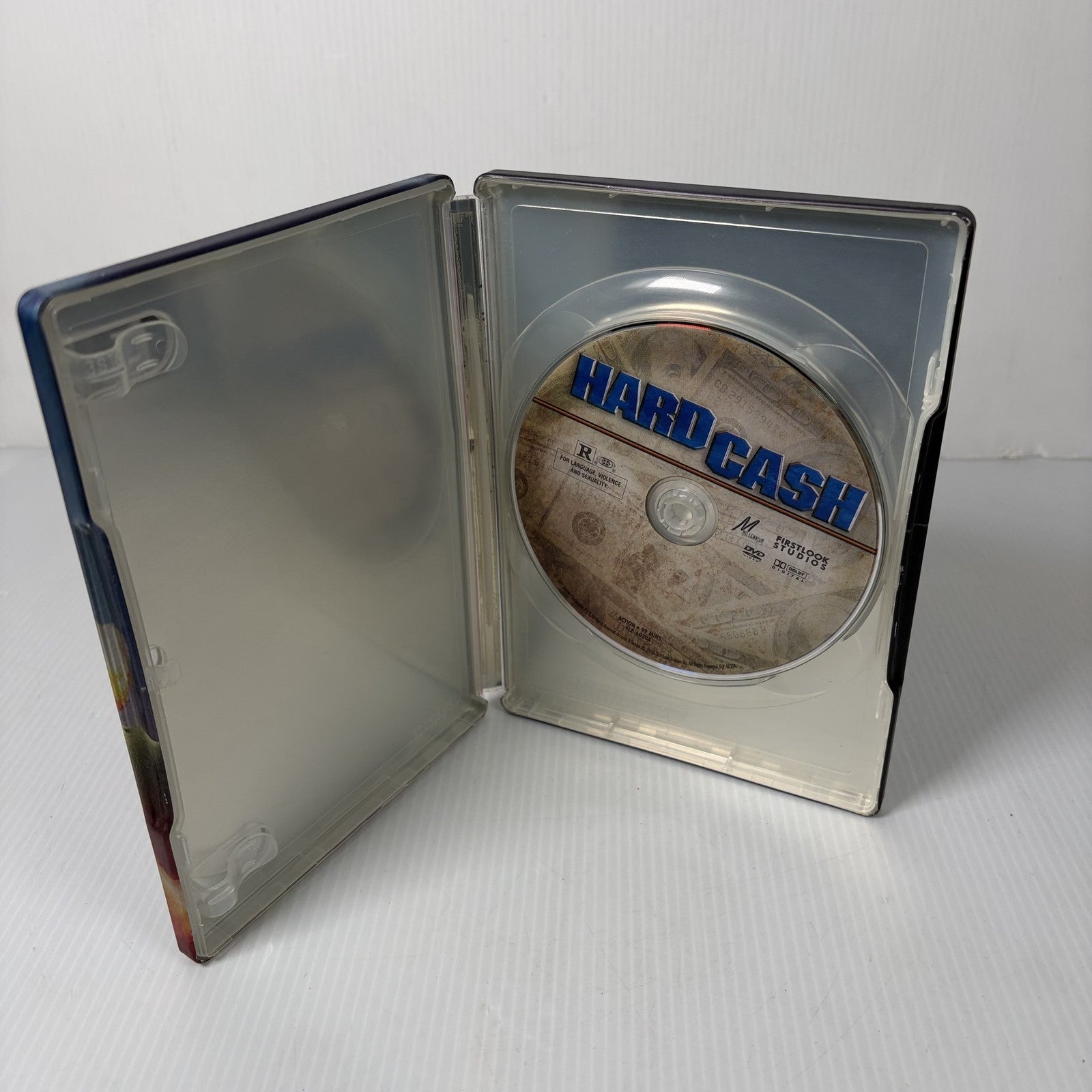 Hard Cash (2002) Limited Edition SteelBook DVD Christian Slater Val Kilmer