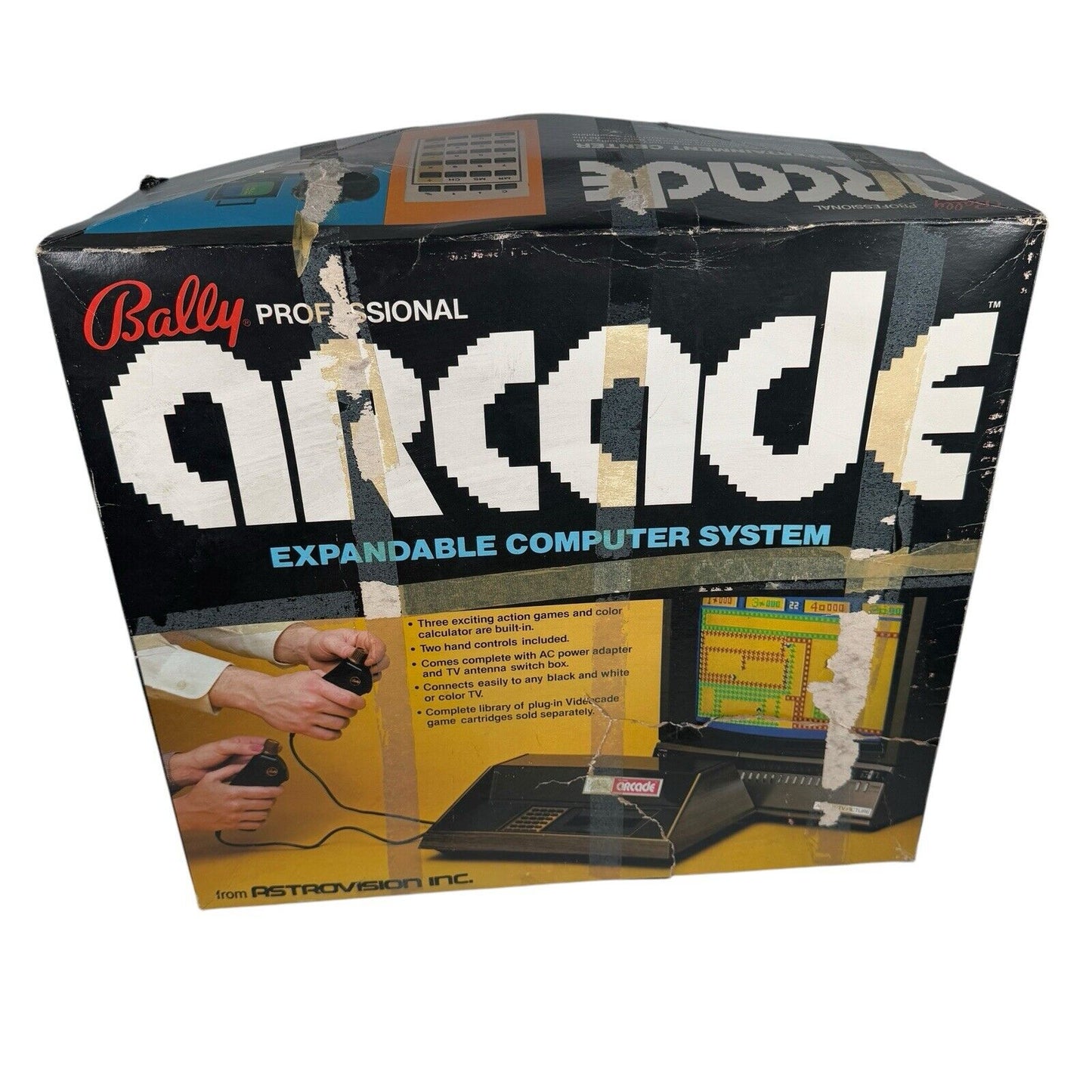 Bally Professional Arcade Astrocade Computer System w/ OG Box Controllers Games